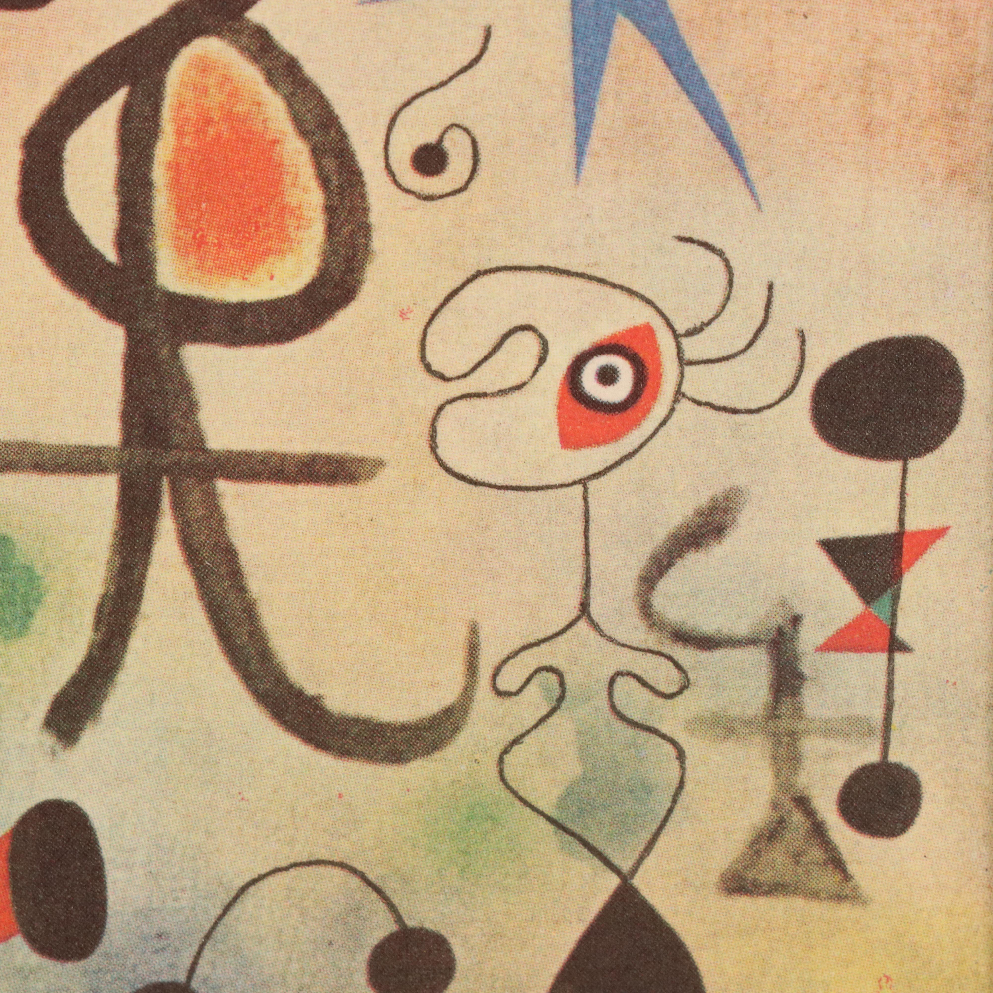 Offset Lithographs After Joan Miró "La Esperanza" and "Morning Rain..."