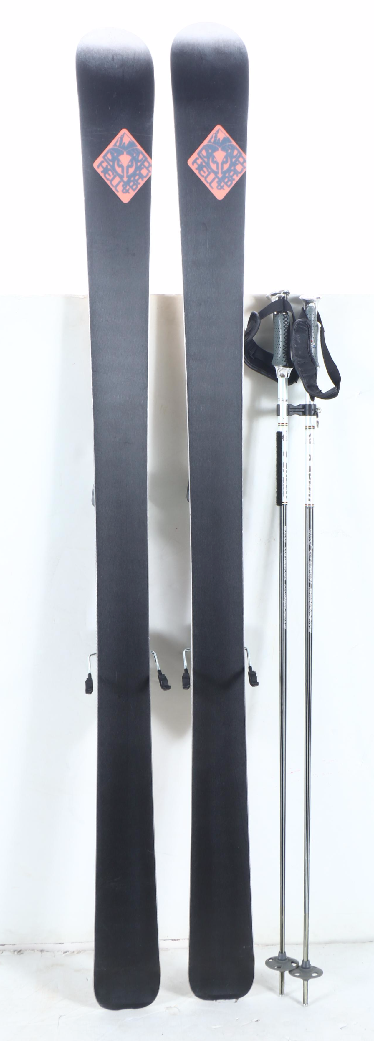 Griffon Skis with Salomon and Technica Ski Boots and Other Ski Poles