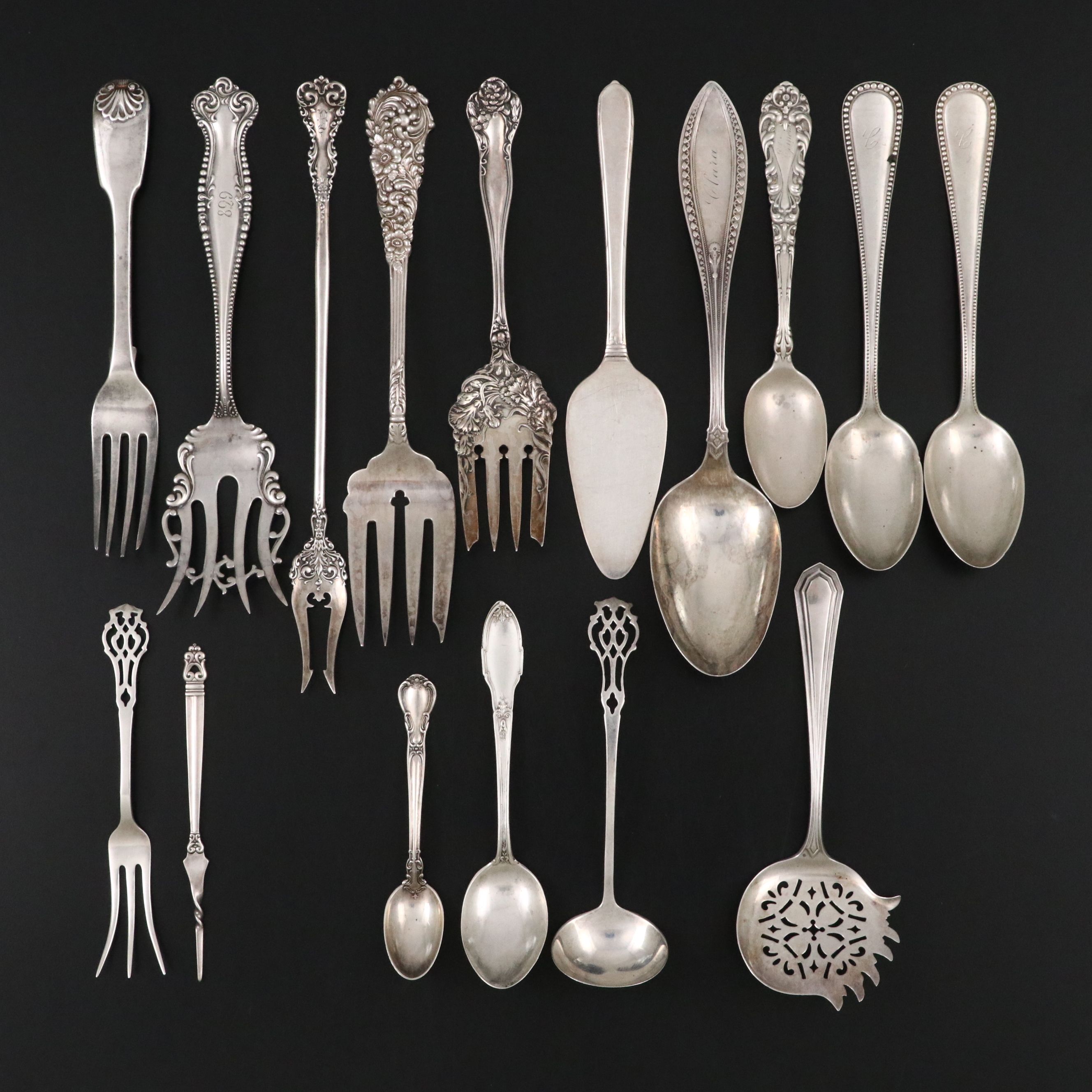 Gorham with International Silver Co. and Other Sterling Silver Flatware