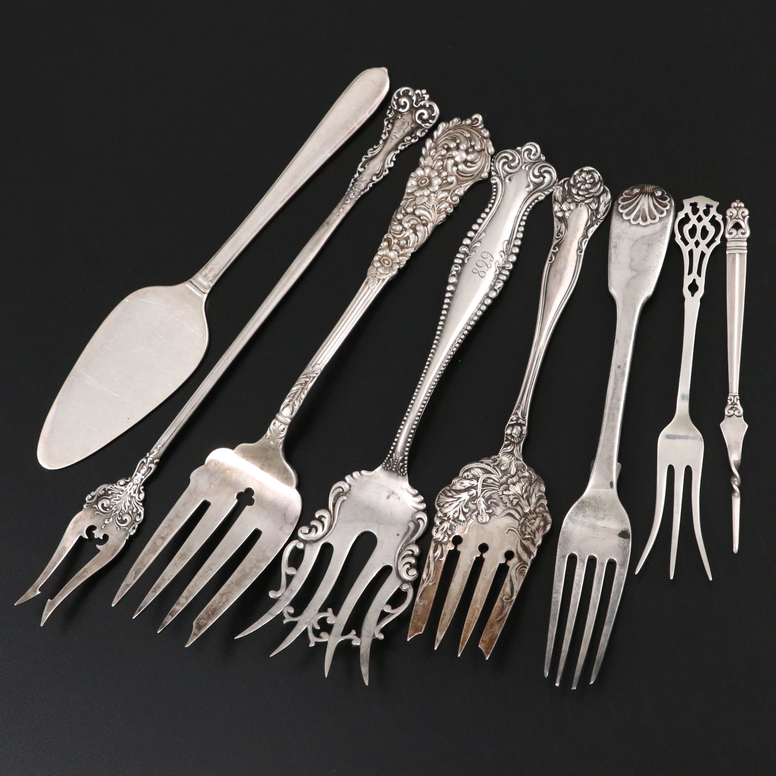 Gorham with International Silver Co. and Other Sterling Silver Flatware