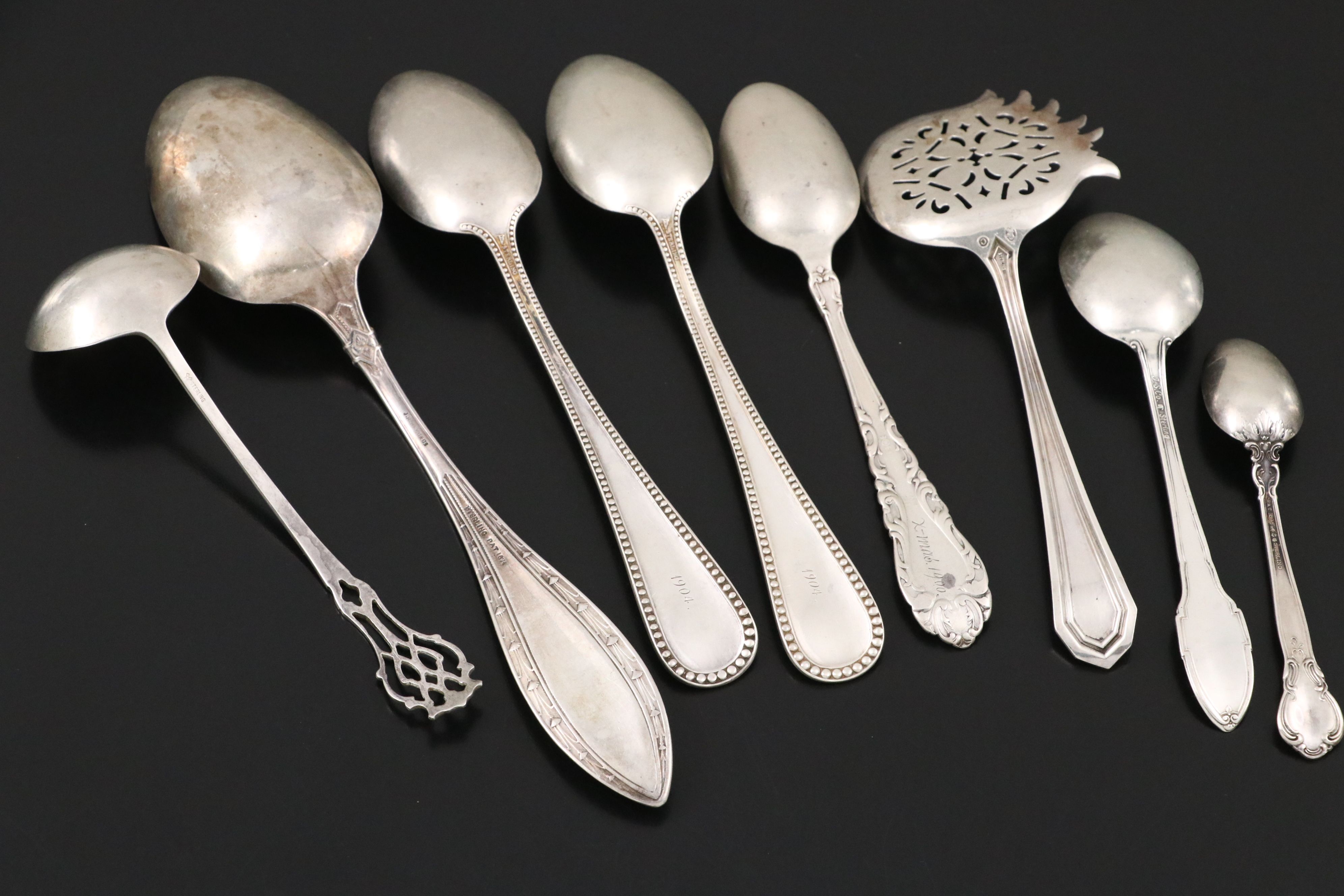 Gorham with International Silver Co. and Other Sterling Silver Flatware