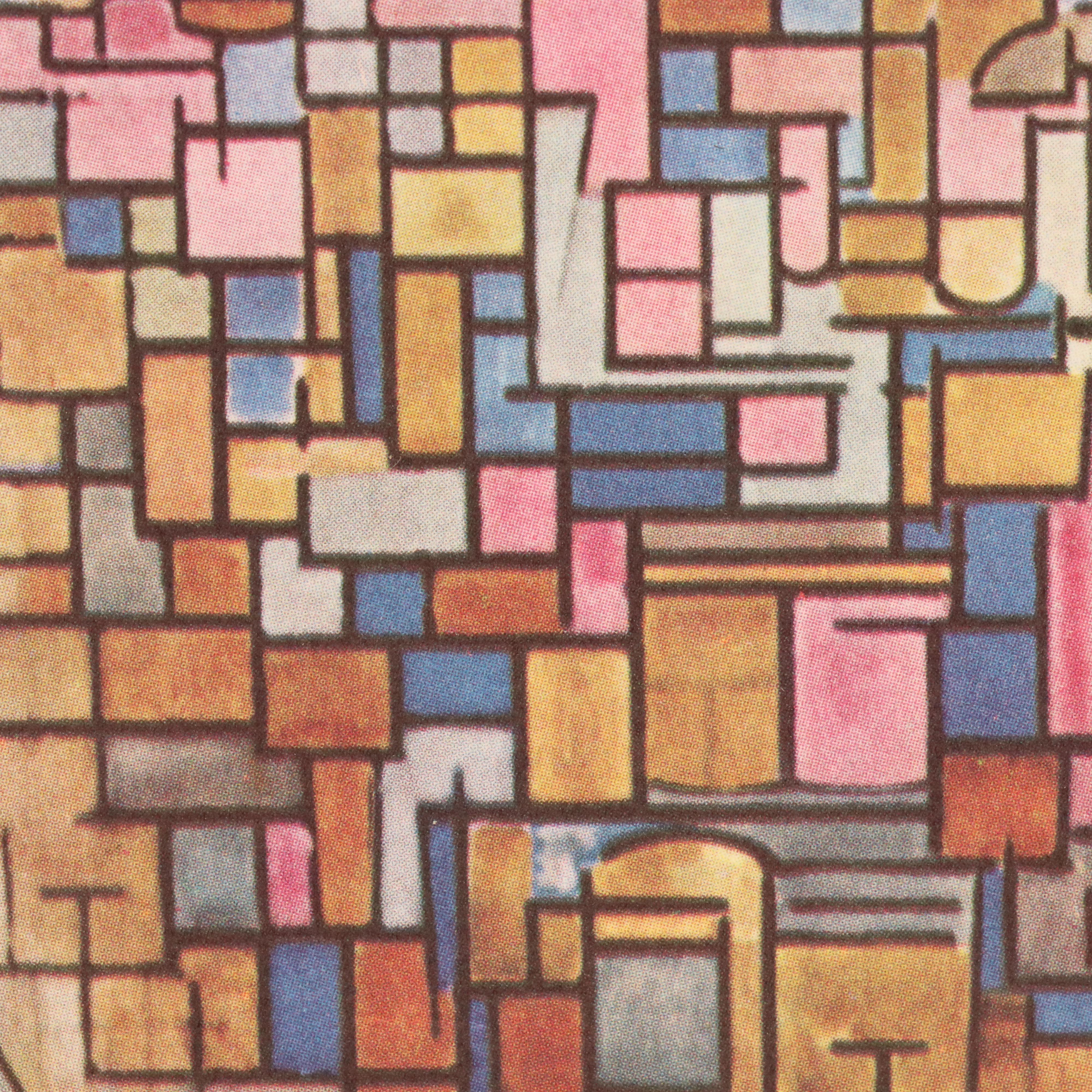 Pair of Bookplate Offset Lithographs After Piet Mondrian, Mid–Late 20th Century