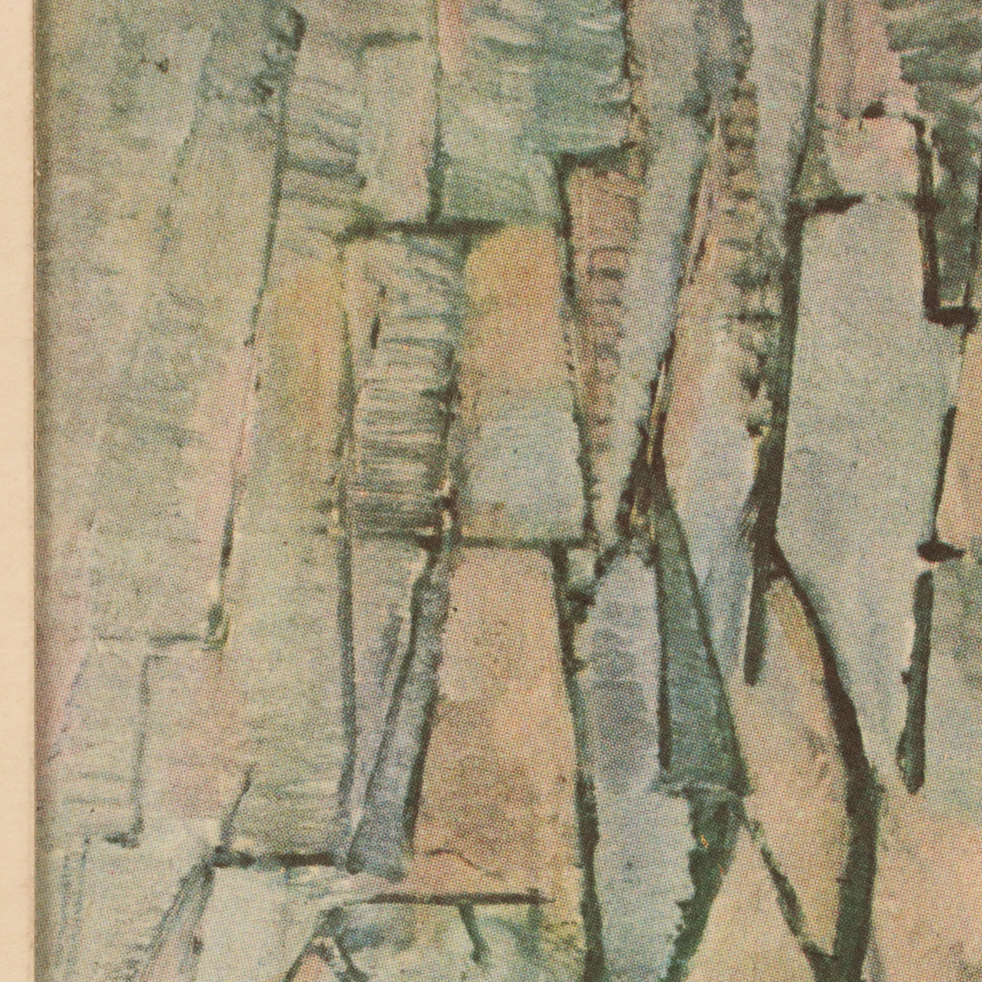 Pair of Bookplate Offset Lithographs After Piet Mondrian, Mid–Late 20th Century