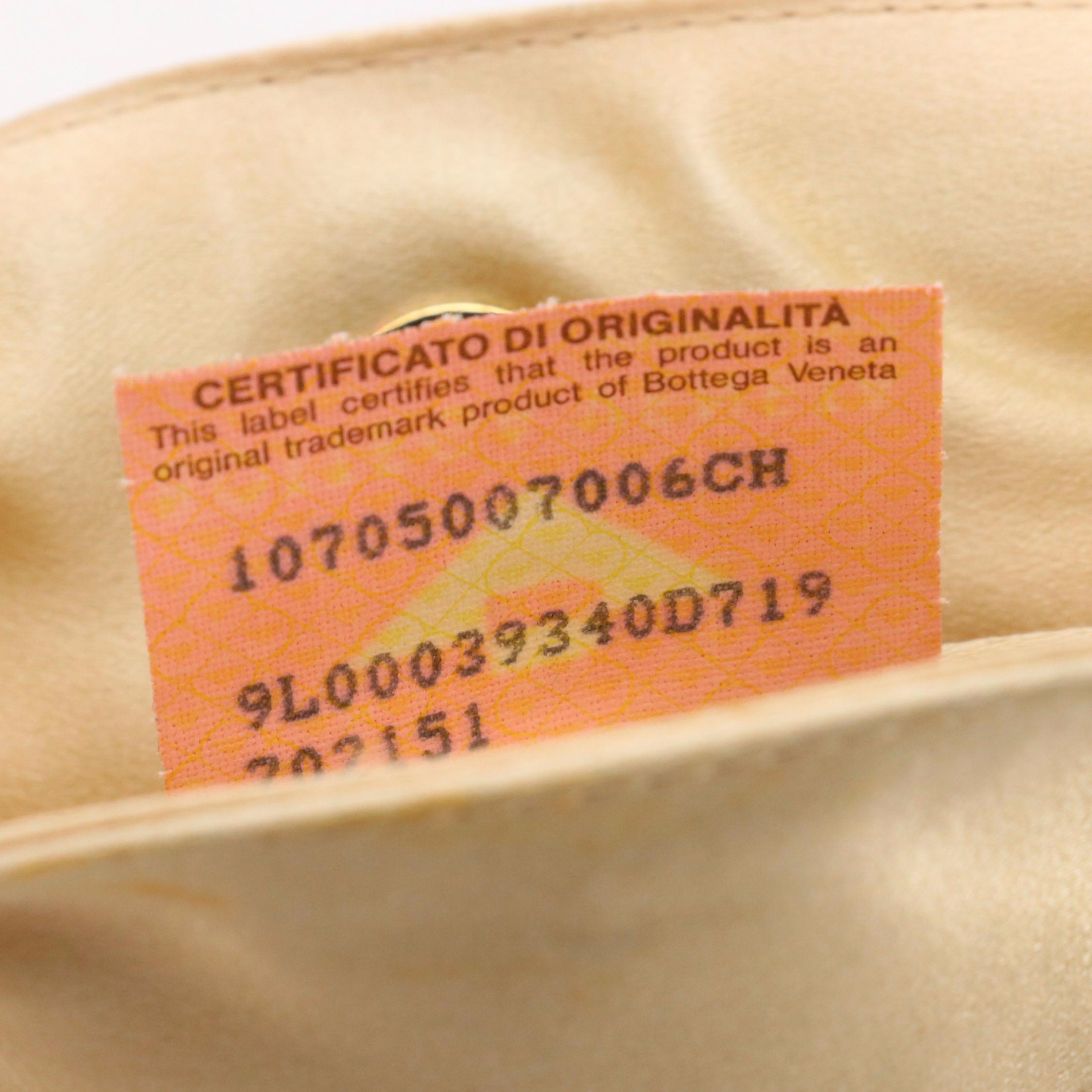 Bottega Veneta Intrecciato Satin Handbag