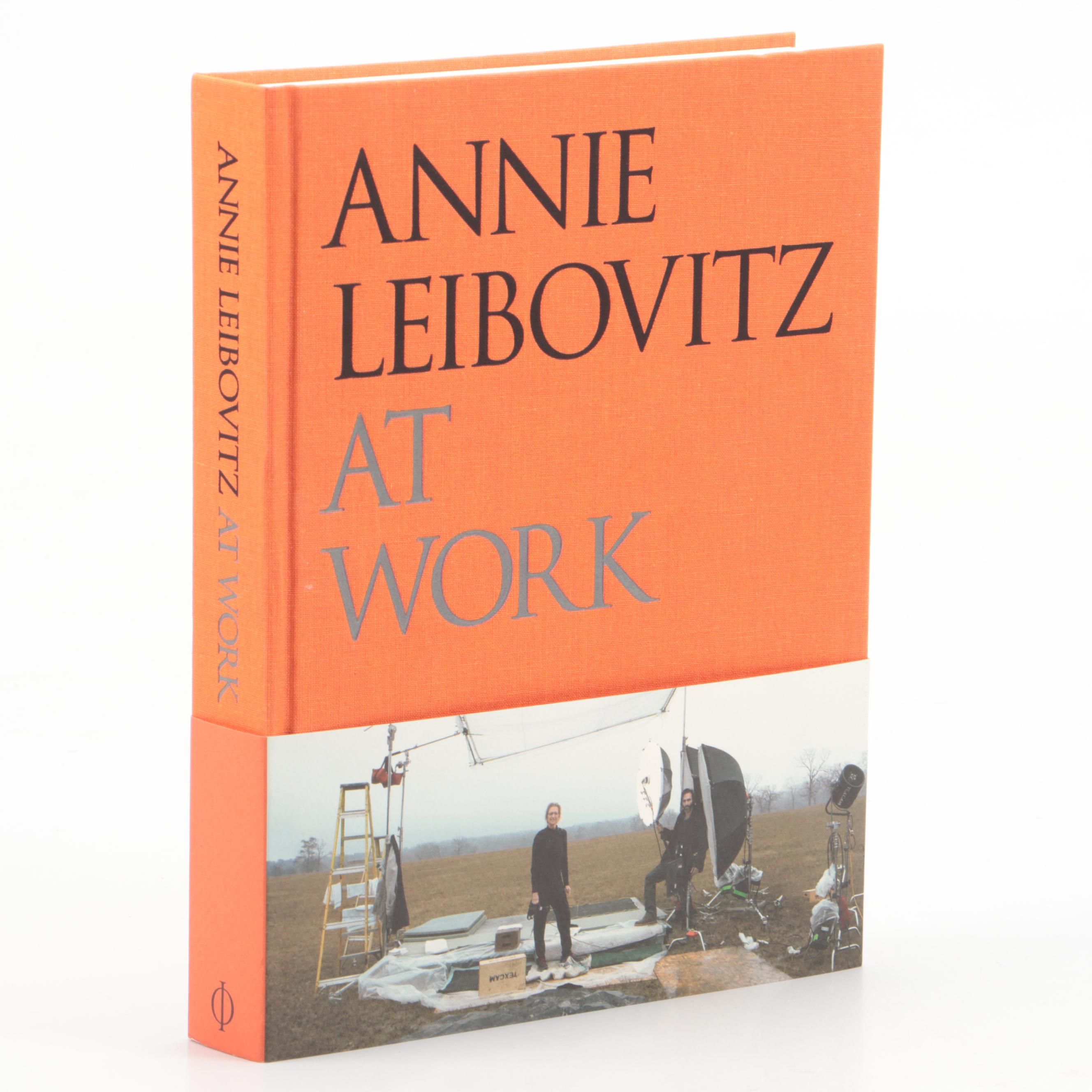 Signed First Revised Edition "Annie Leibovitz at Work" by Annie Leibovitz, 2018
