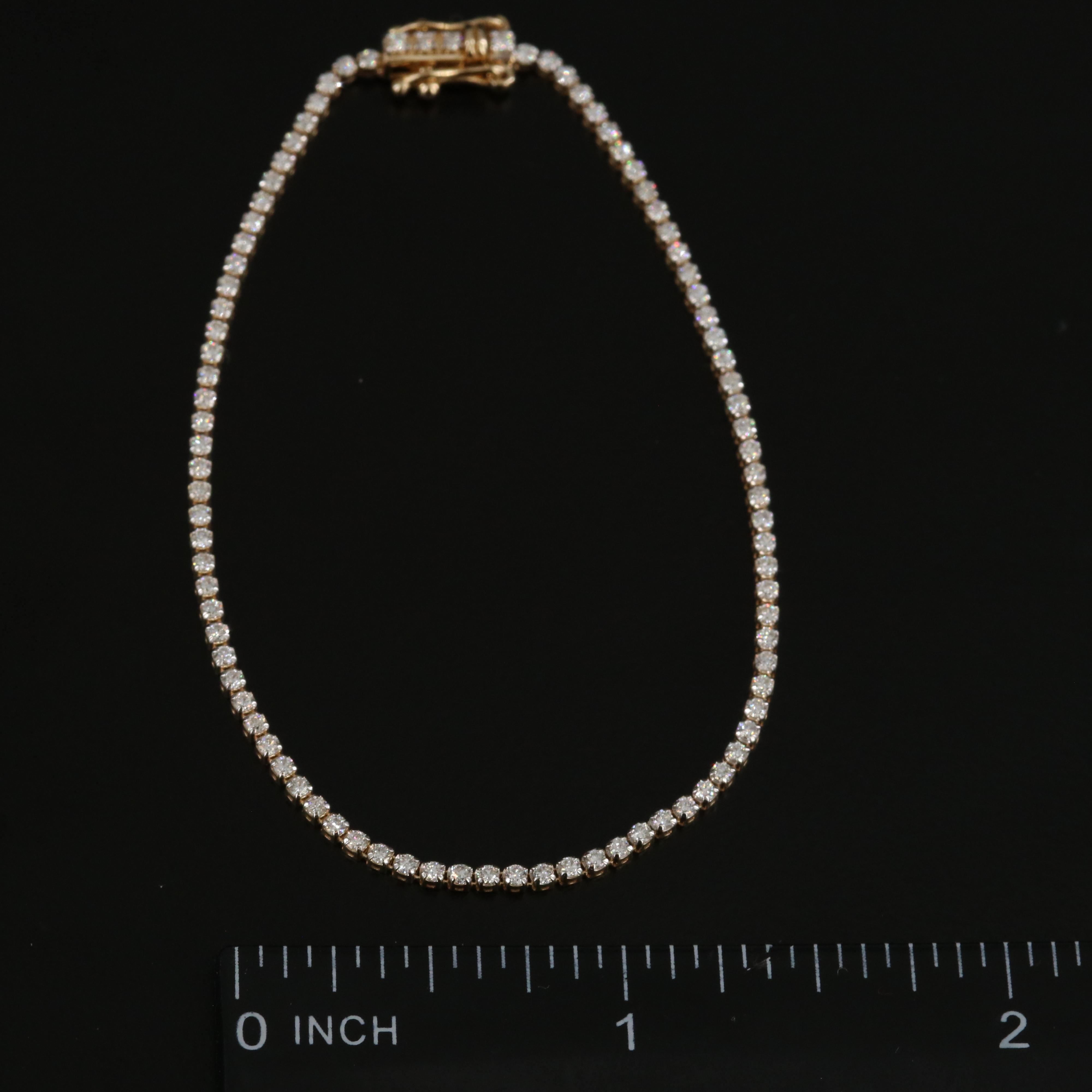 14K 1.00 CTW Lab Grown Diamond Bracelet