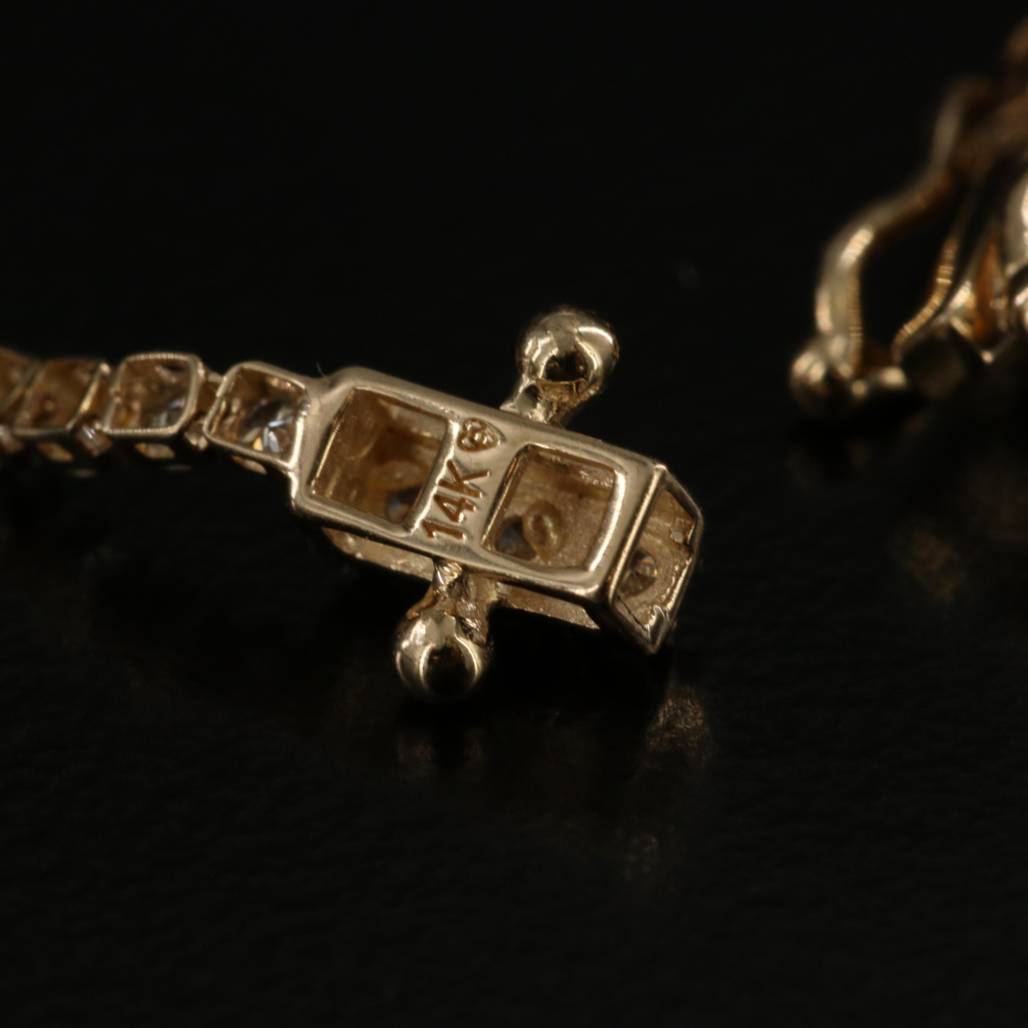 14K 1.00 CTW Lab Grown Diamond Bracelet