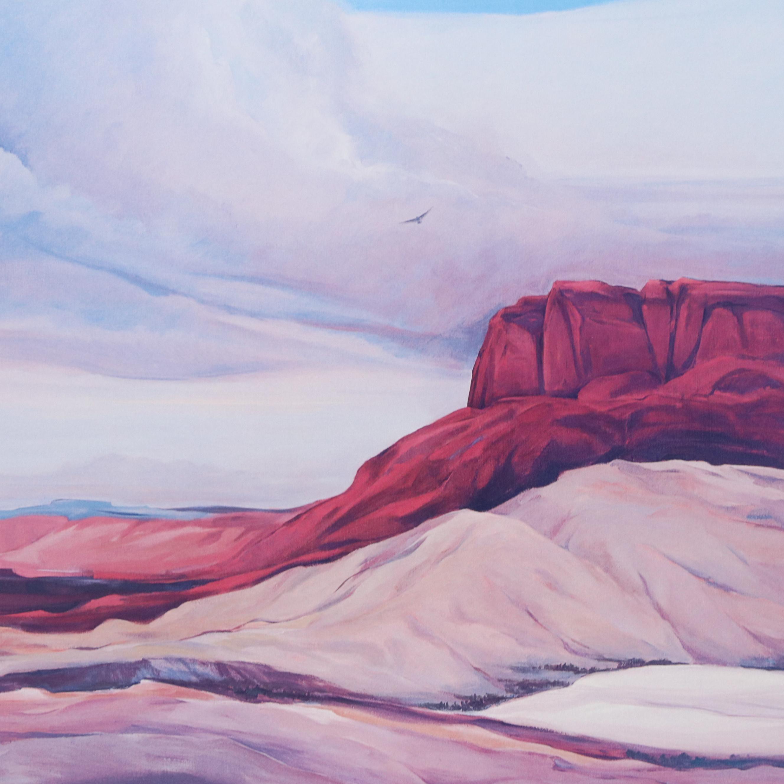 Joella Jean Mahoney Offset Lithograph "Mystery Ridge"