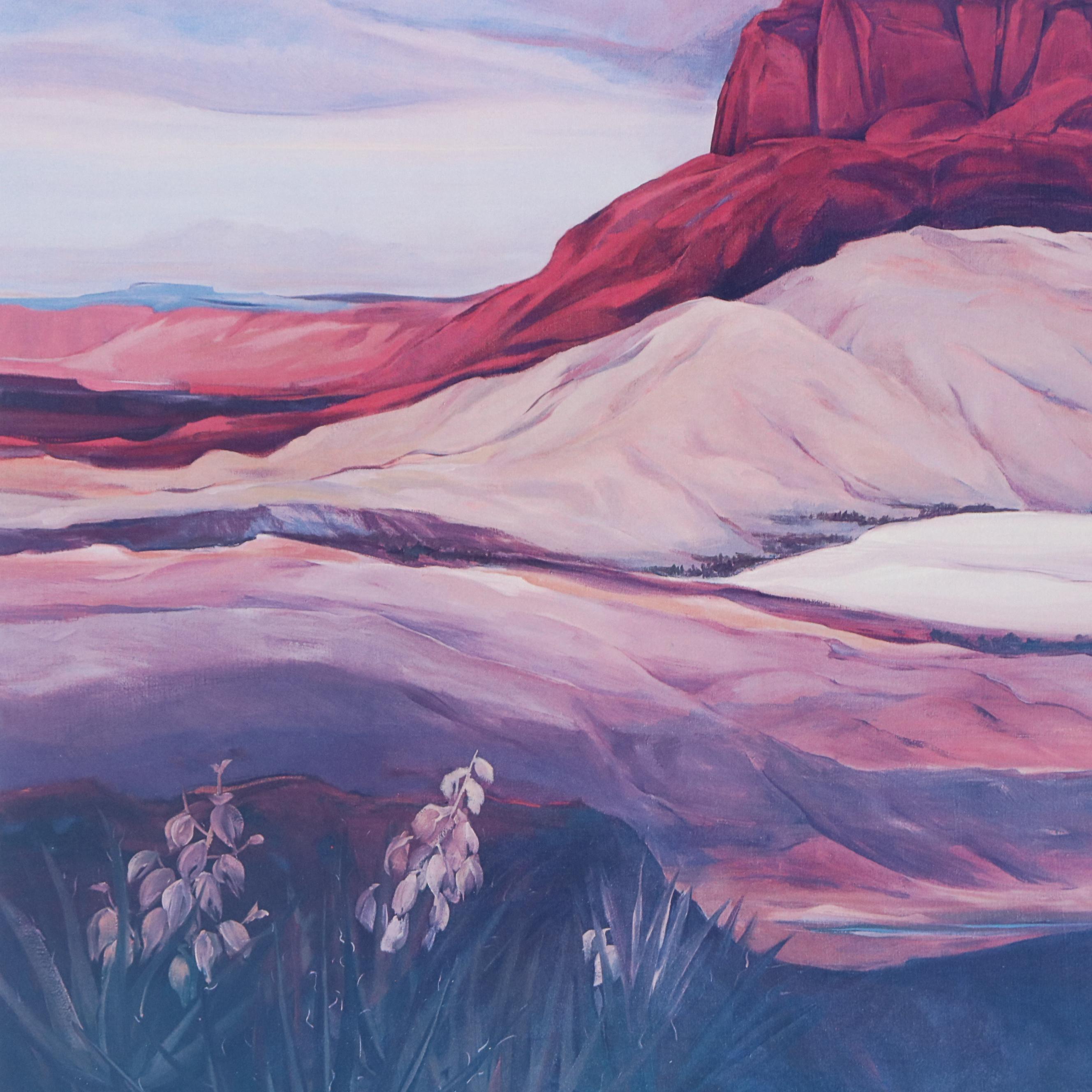 Joella Jean Mahoney Offset Lithograph "Mystery Ridge"