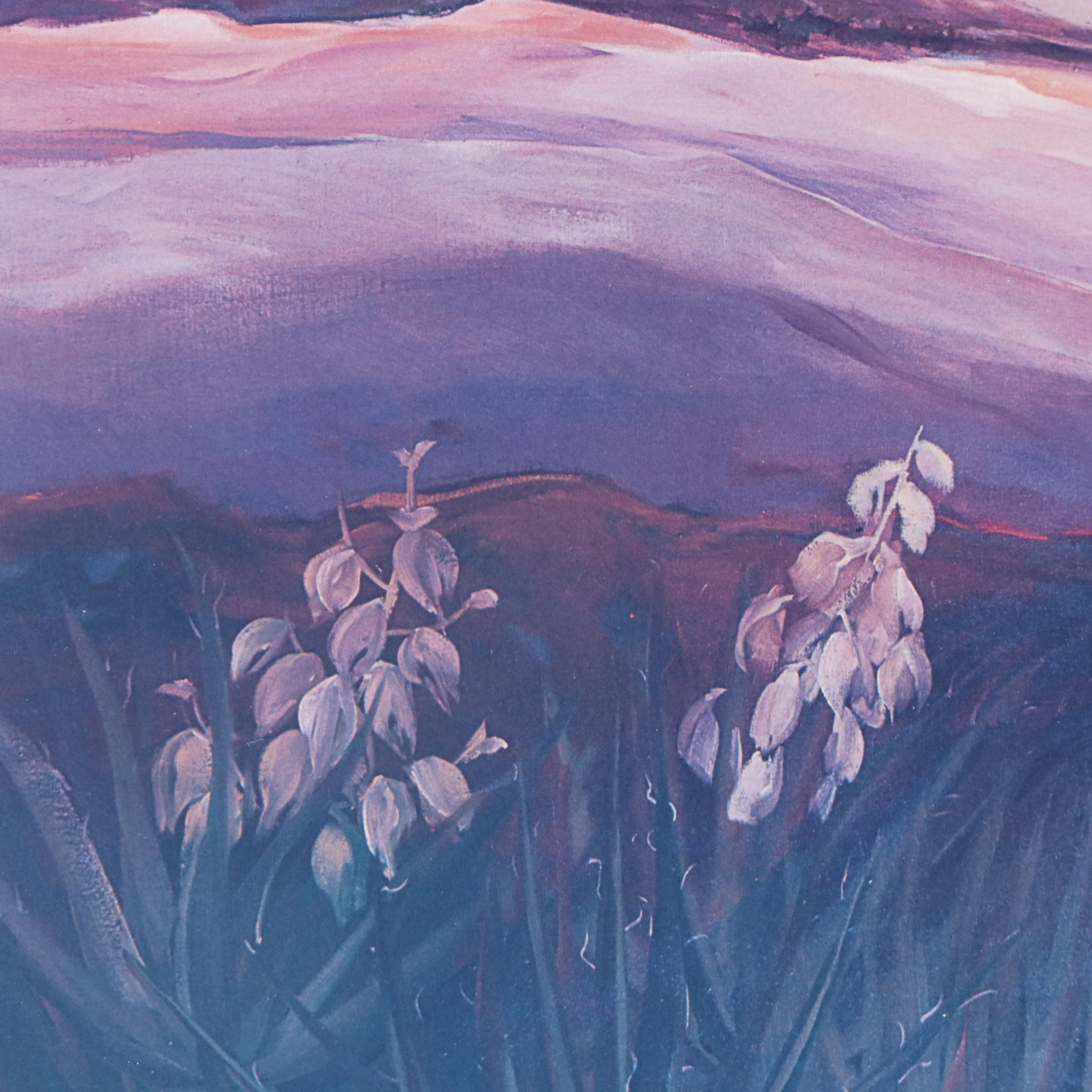 Joella Jean Mahoney Offset Lithograph "Mystery Ridge"