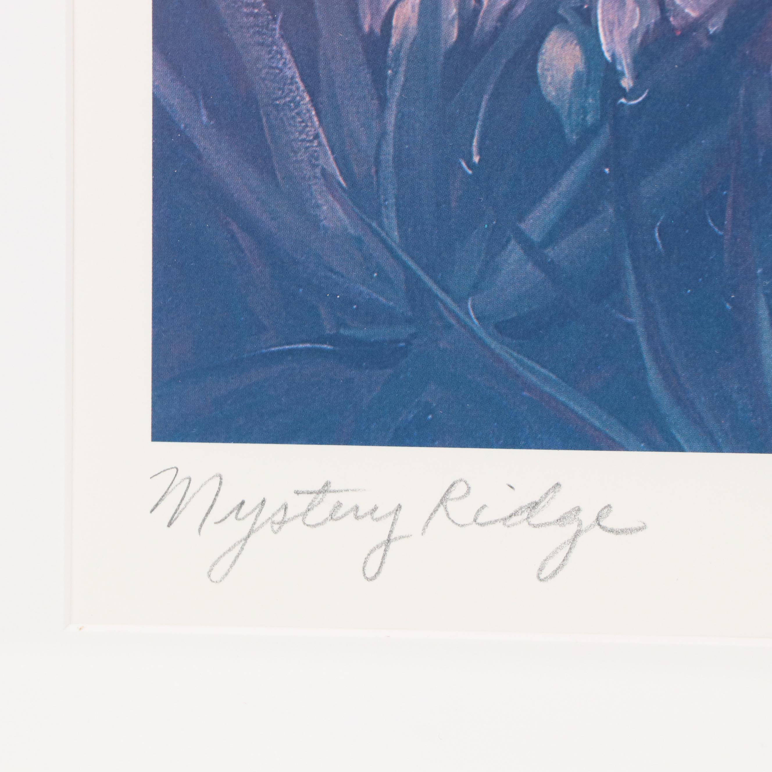 Joella Jean Mahoney Offset Lithograph "Mystery Ridge"
