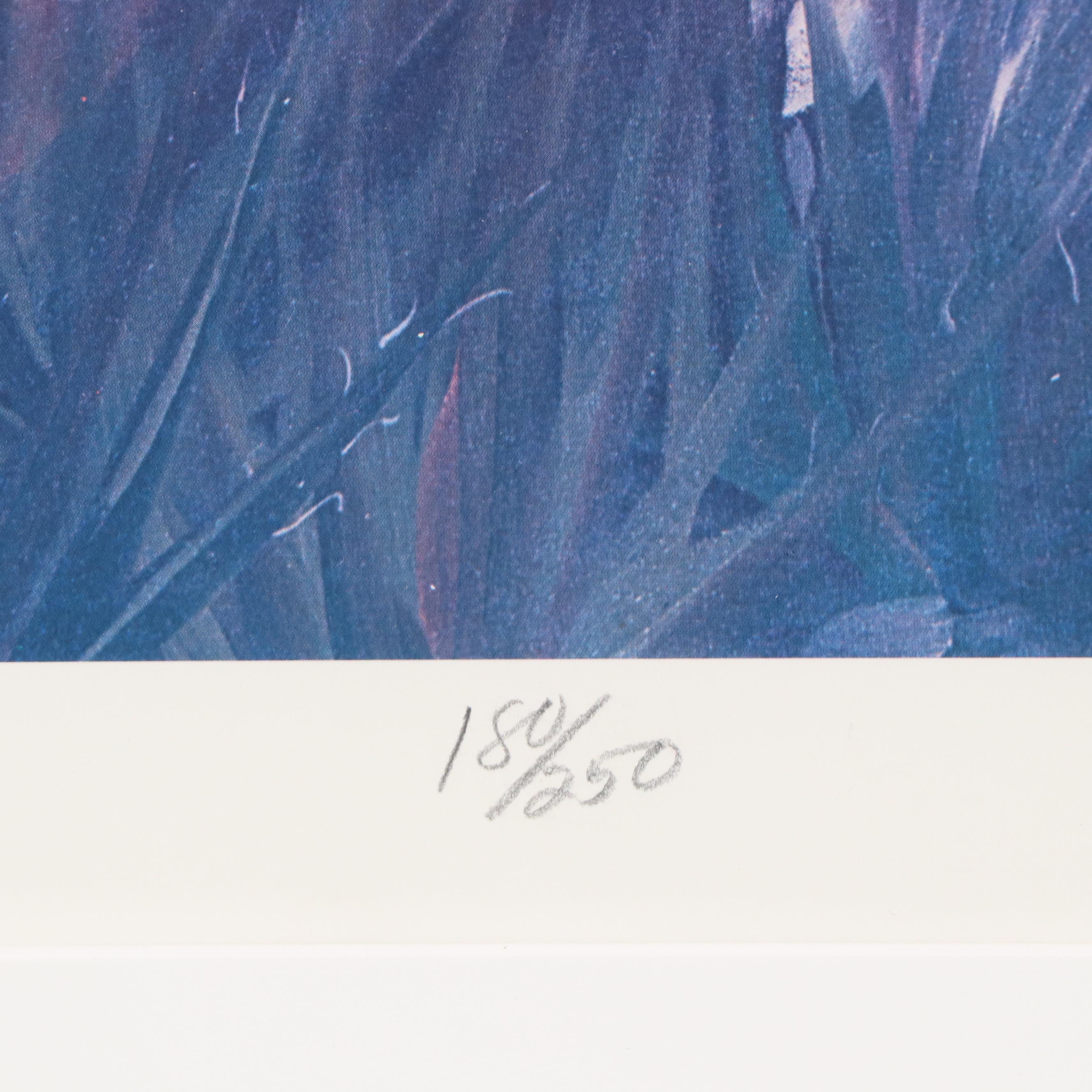 Joella Jean Mahoney Offset Lithograph "Mystery Ridge"