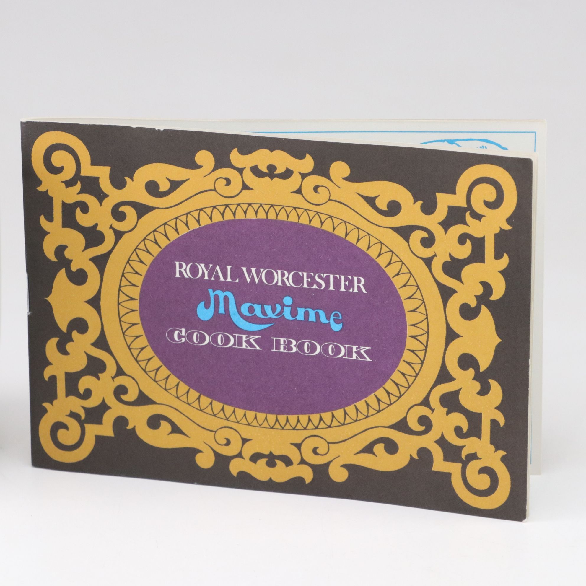 Royal Worcester Porcelain "Maxime", Recipe Book & Egg Coddler Made In England