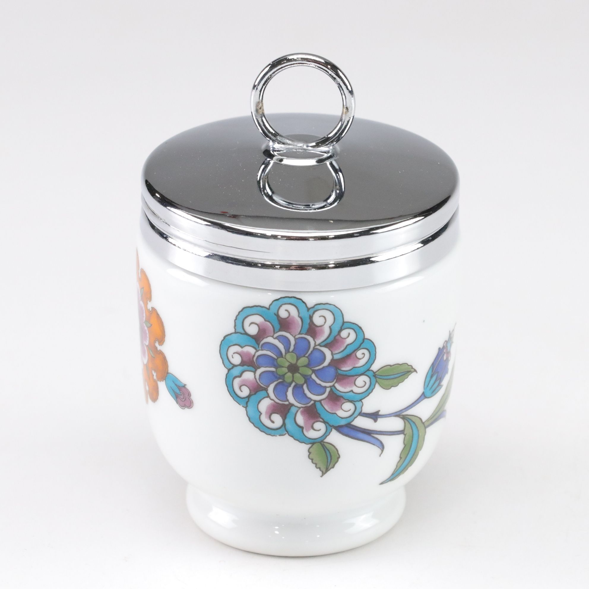 Royal Worcester Porcelain "Maxime", Recipe Book & Egg Coddler Made In England