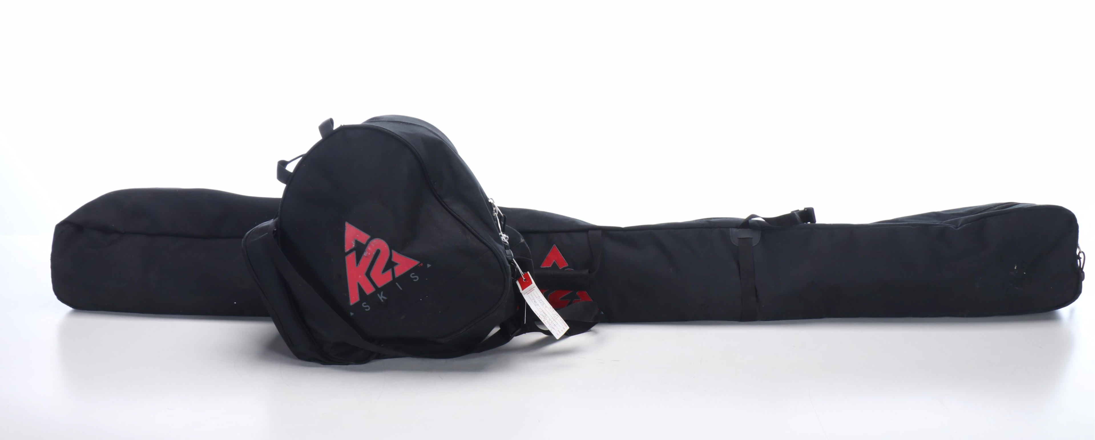 Griffon Skis with Salomon and Technica Ski Boots and Other Ski Poles