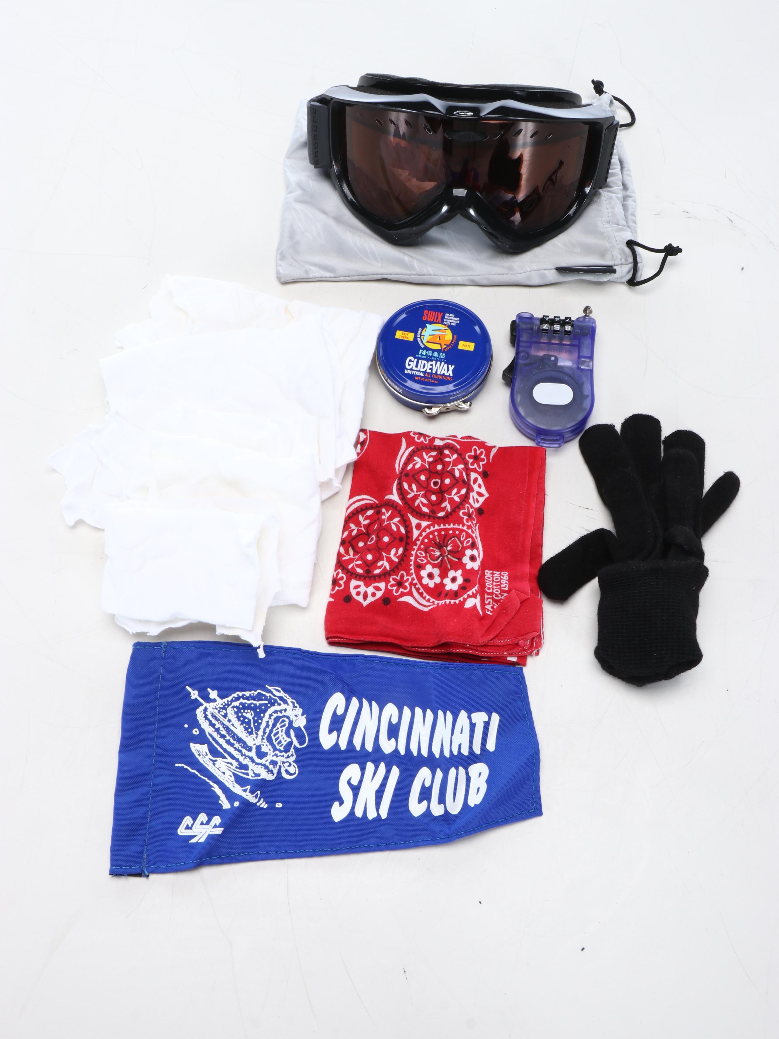 Griffon Skis with Salomon and Technica Ski Boots and Other Ski Poles