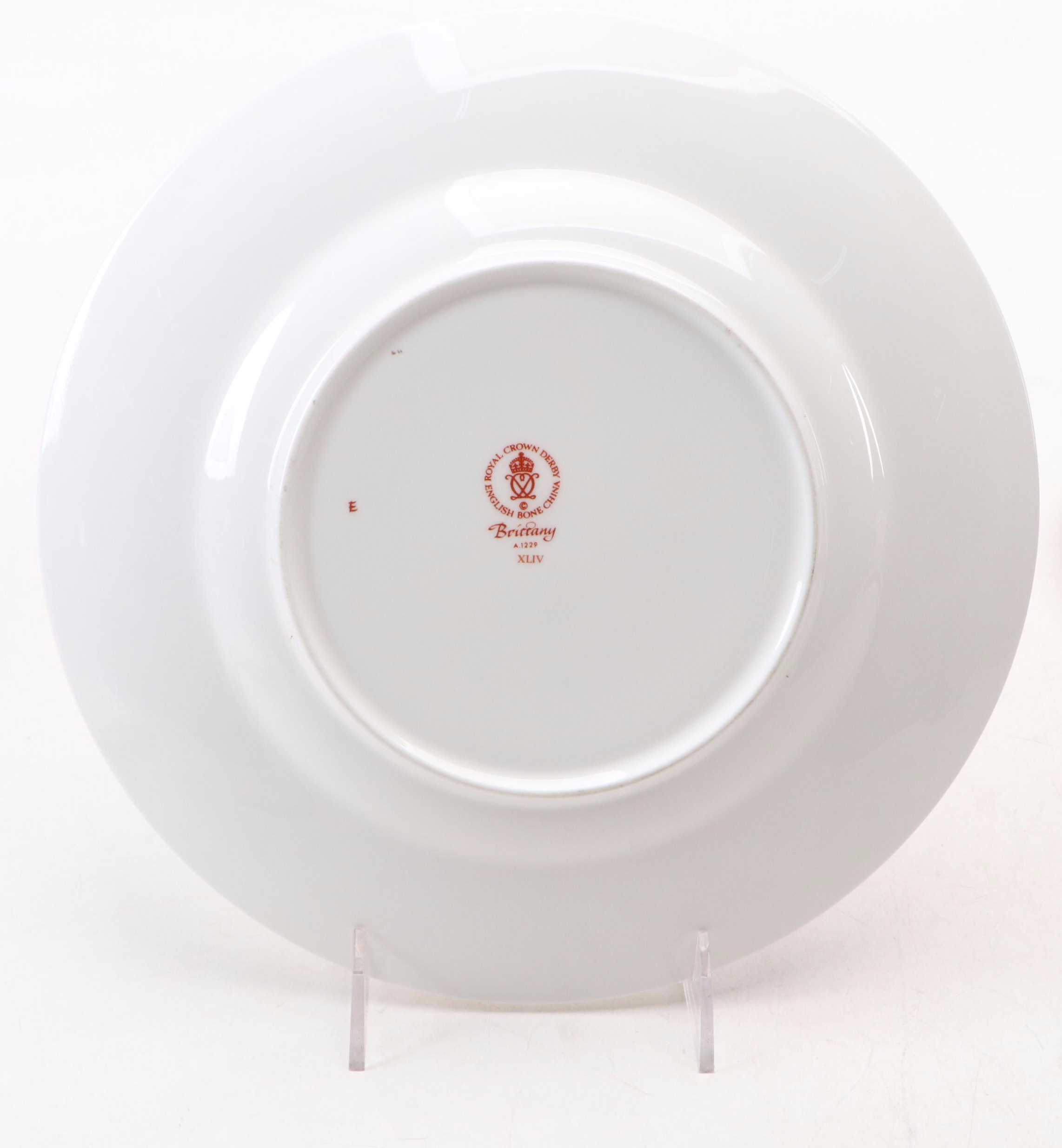 Royal Crown Derby "Brittany" Bone China Dinnerware