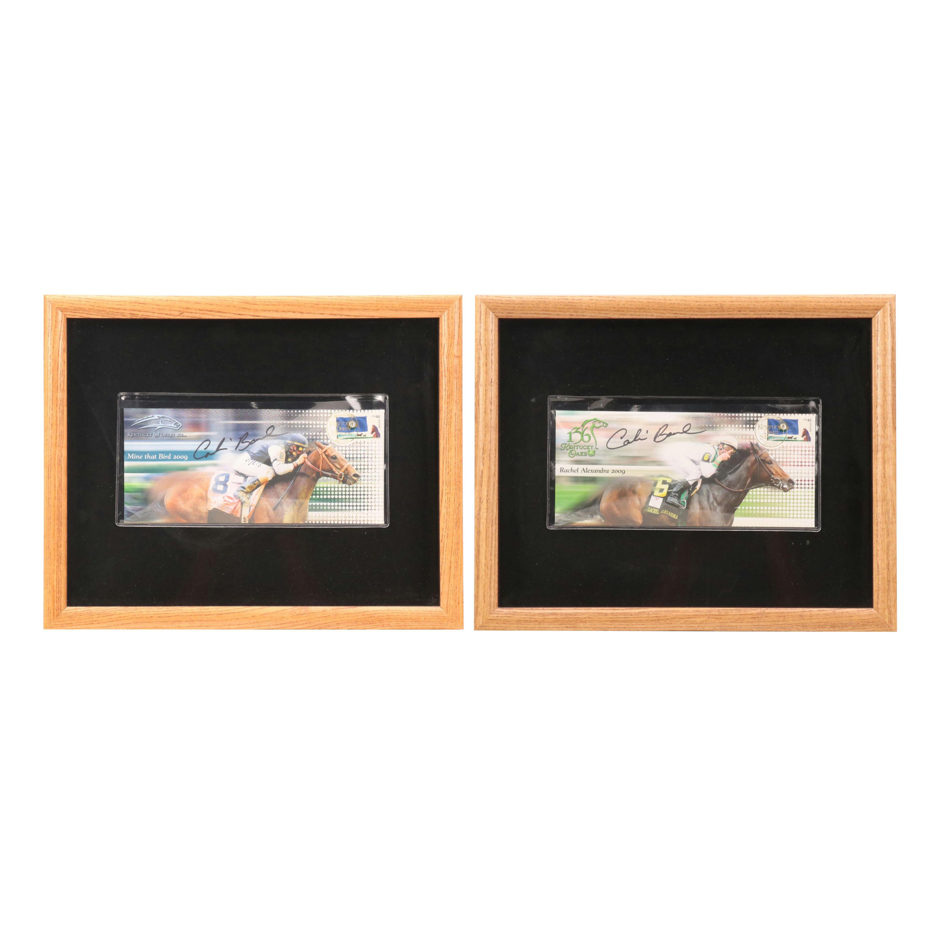Calvin Borel Signed Kentucky Derby and Kentucky Oaks Envelopes, 2009