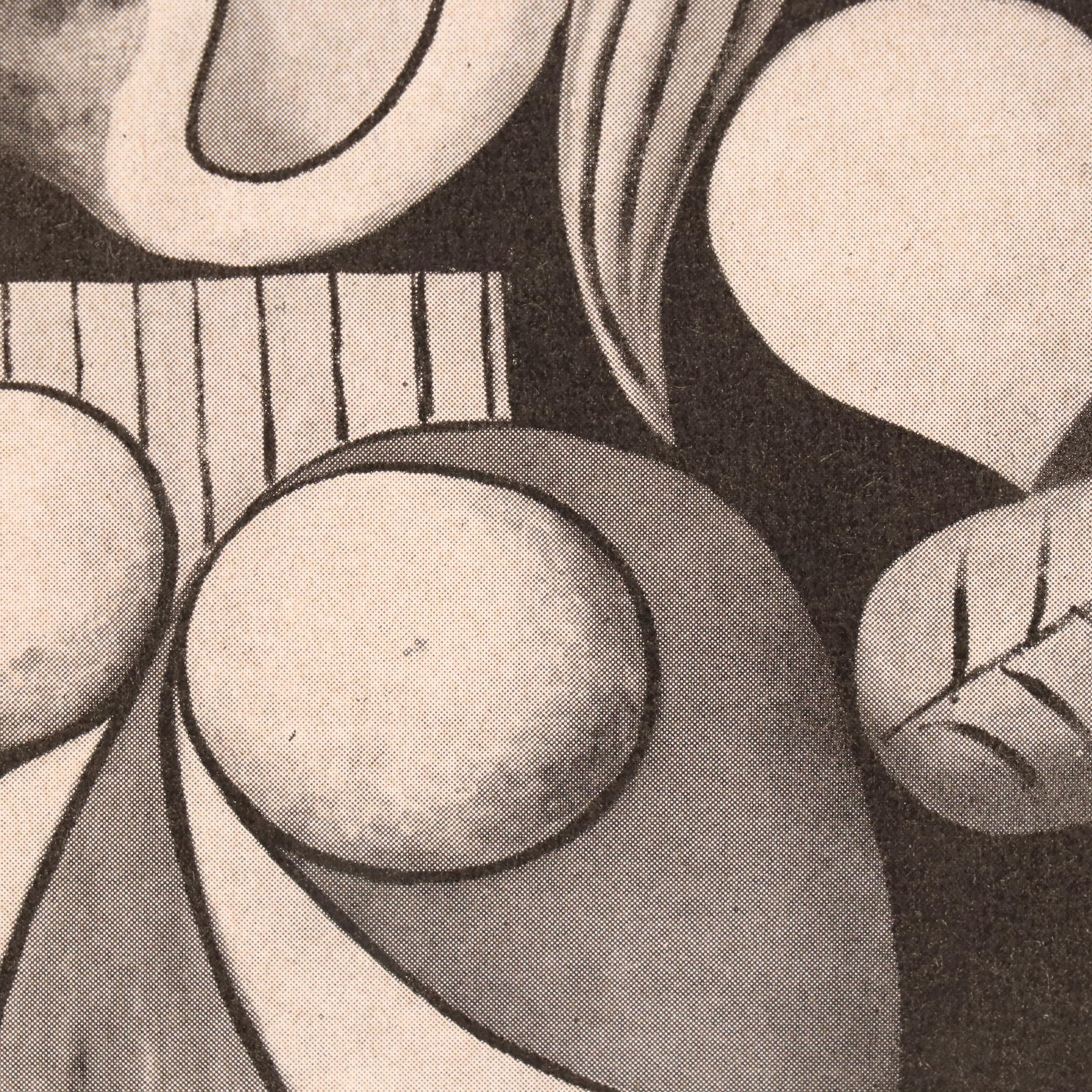 Halftone After Pablo Picasso "La Dame à la Fleur," Late 20th Century