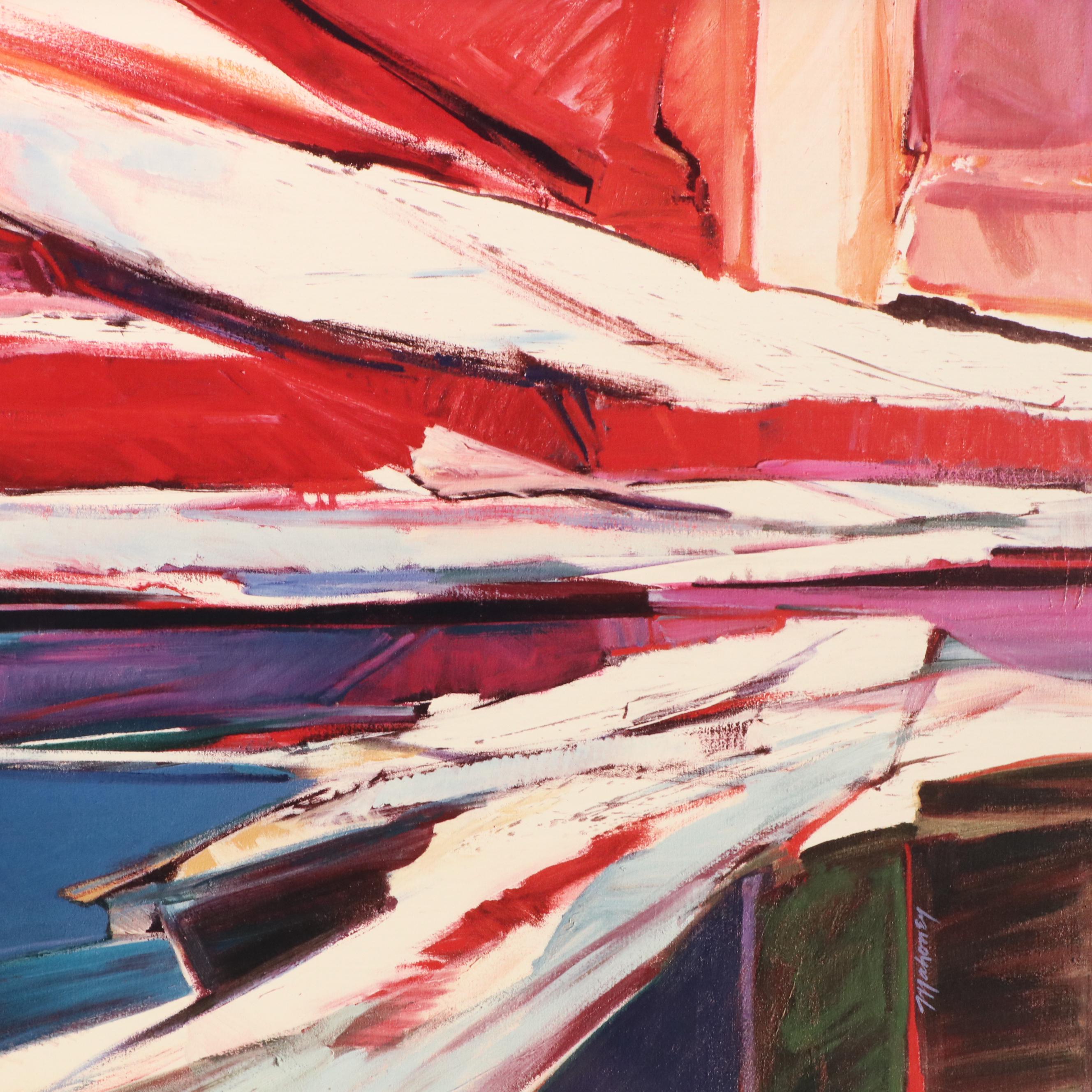 Joella Jean Mahoney Giclee "San Francisco 21 (Alcatraz)," 21st Century