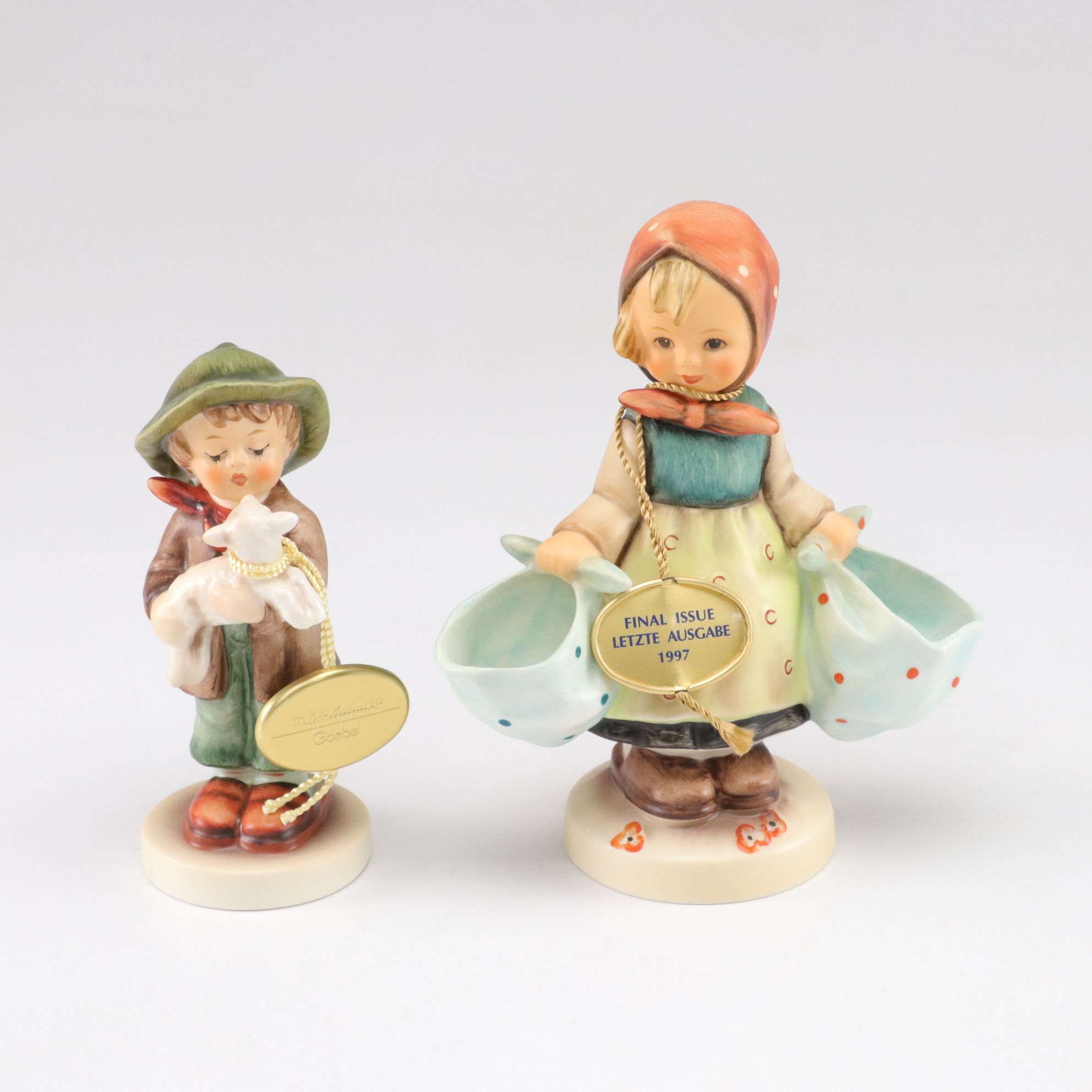 Goebel Final Issue "Mother's Darling" and Other Hummel Porcelain Figurines