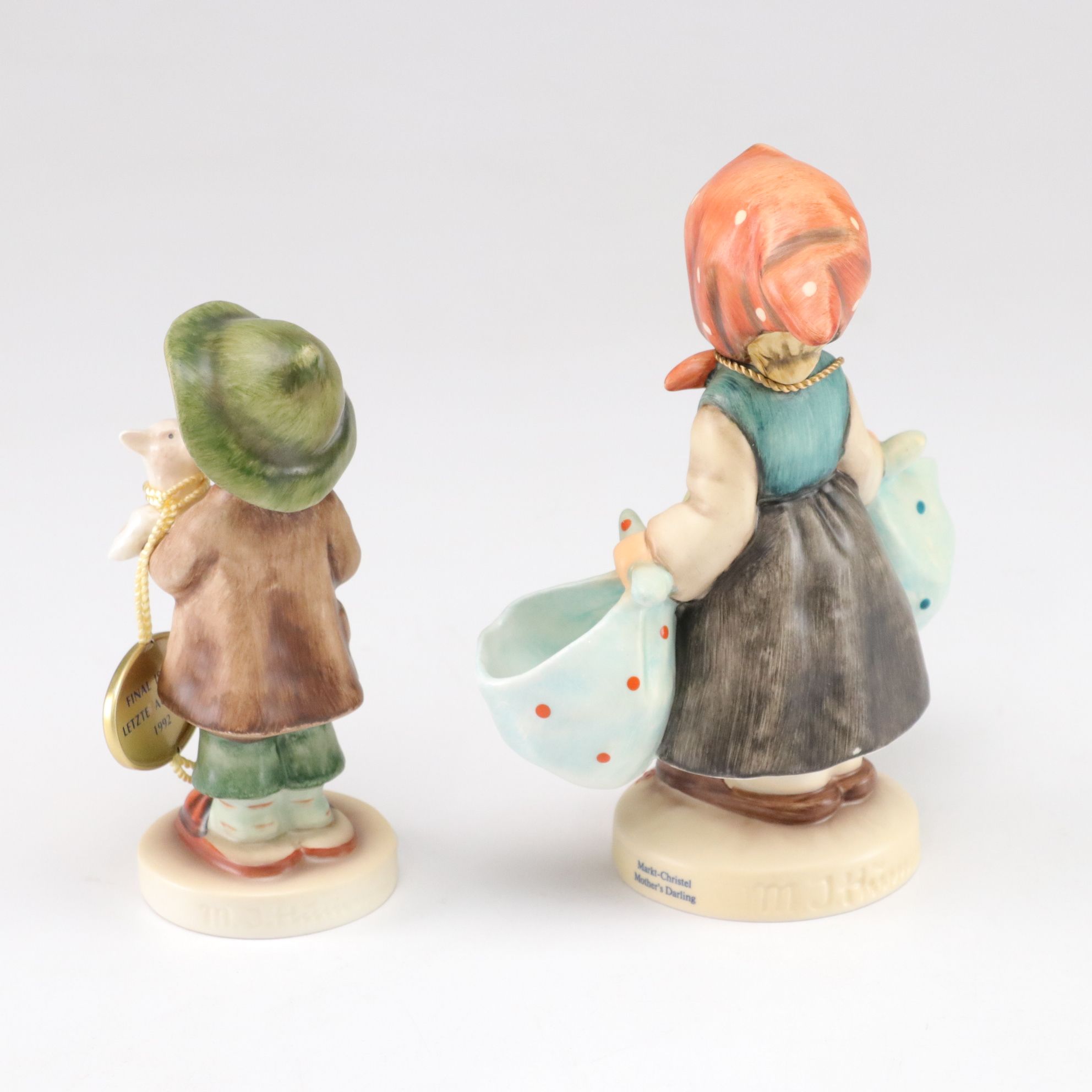 Goebel Final Issue "Mother's Darling" and Other Hummel Porcelain Figurines