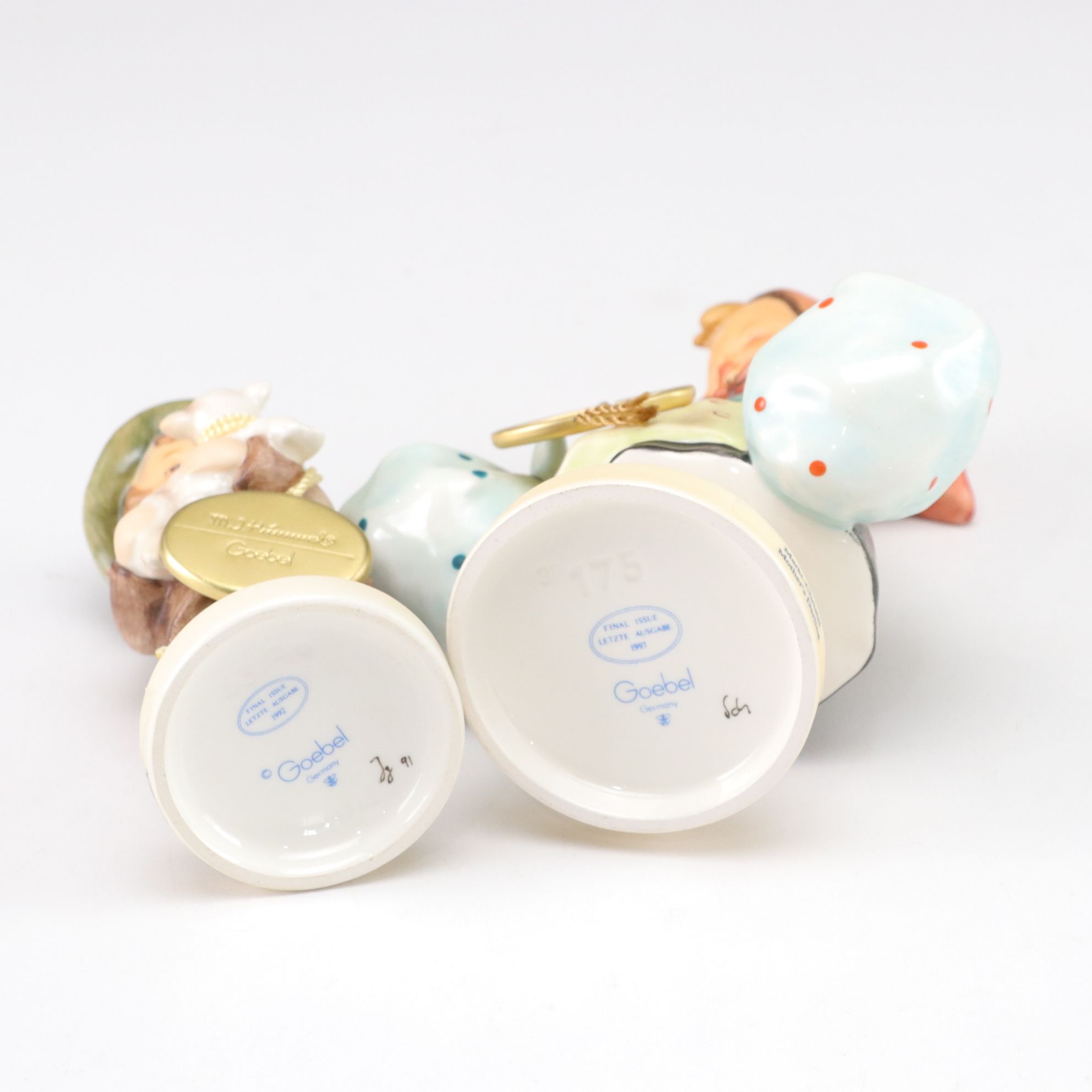 Goebel Final Issue "Mother's Darling" and Other Hummel Porcelain Figurines