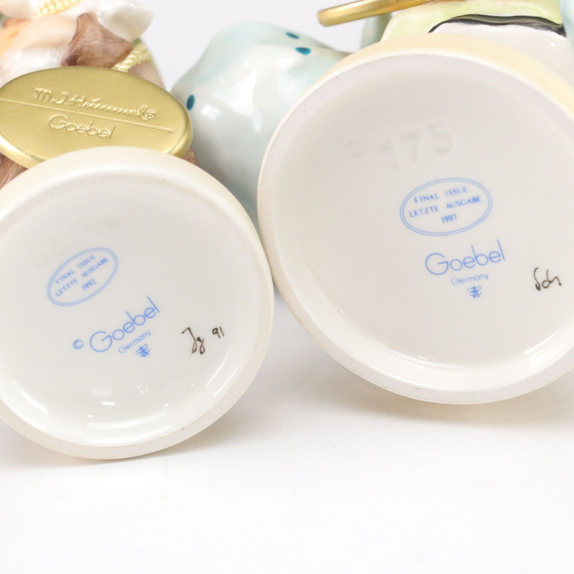 Goebel Final Issue "Mother's Darling" and Other Hummel Porcelain Figurines