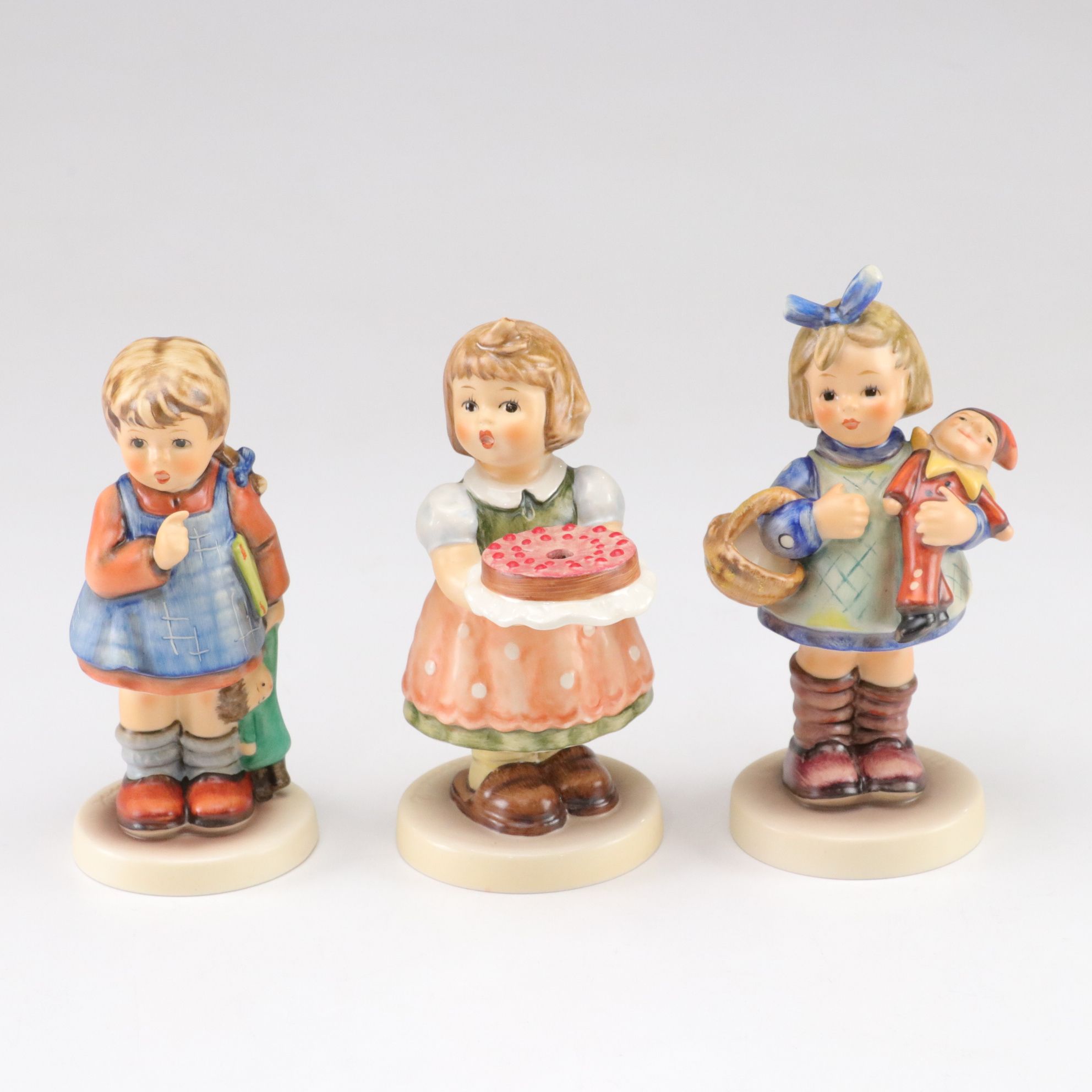 Goebel Final Issue "Mother's Darling" and Other Hummel Porcelain Figurines