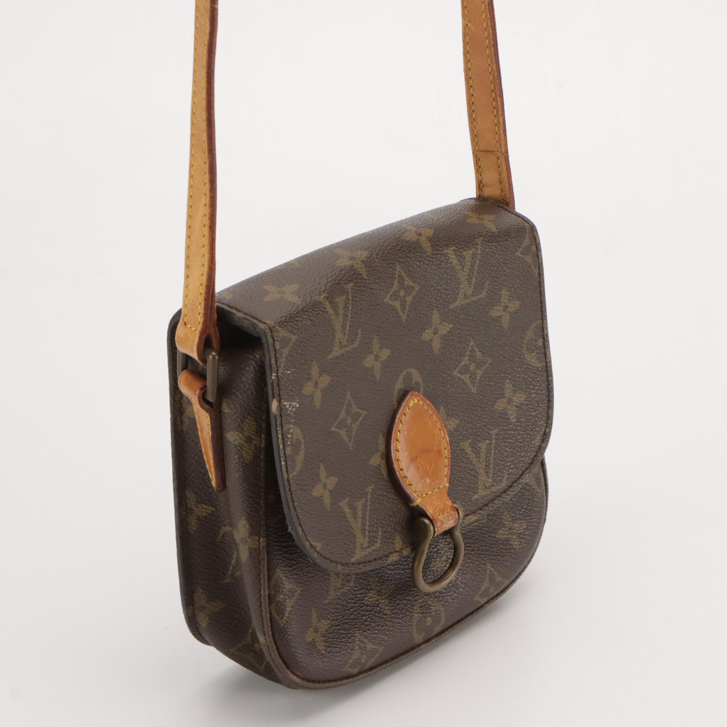 Louis Vuitton Saint Cloud PM in Monogram Canvas and Vachetta Leather