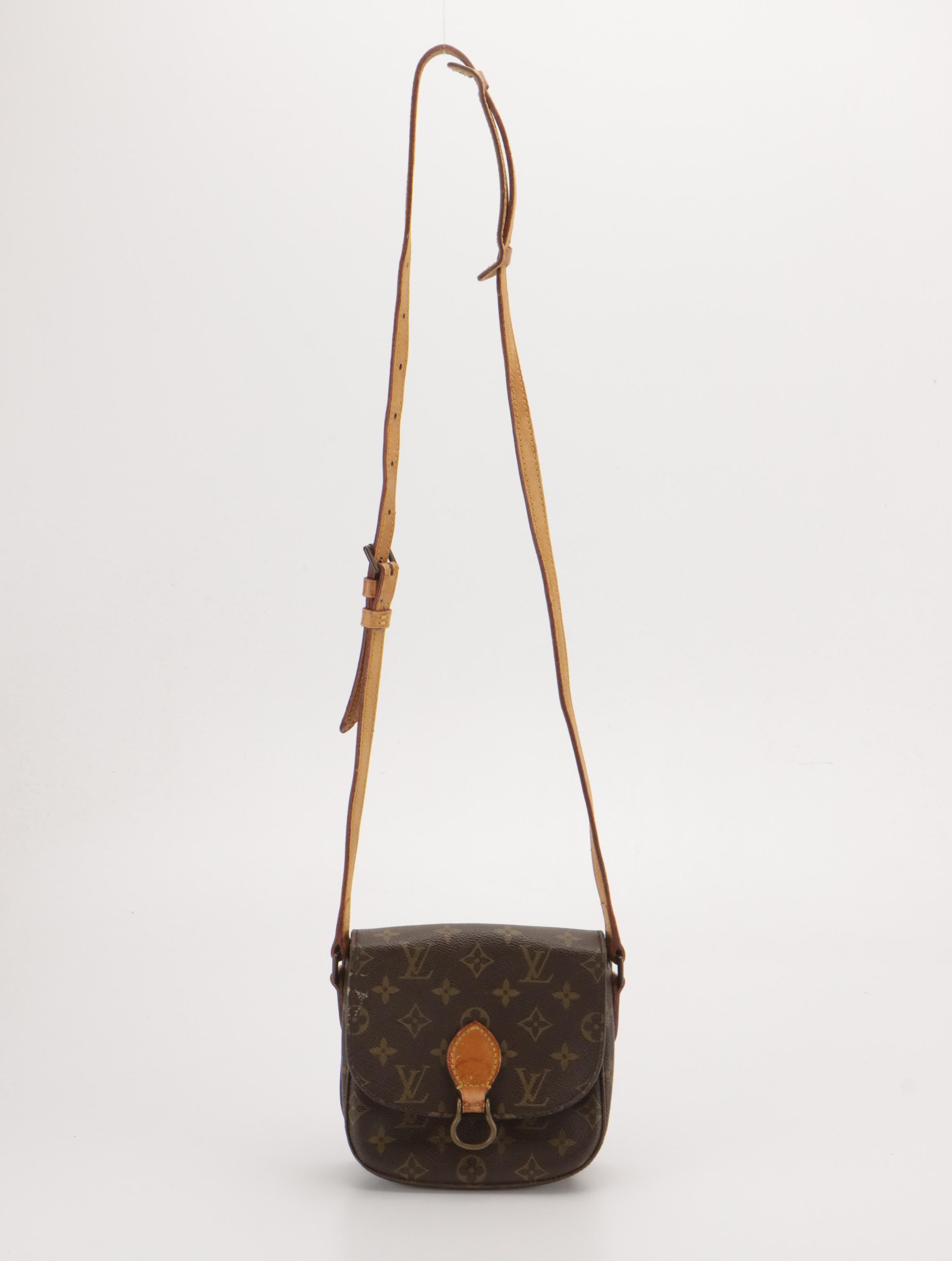 Louis Vuitton Saint Cloud PM in Monogram Canvas and Vachetta Leather