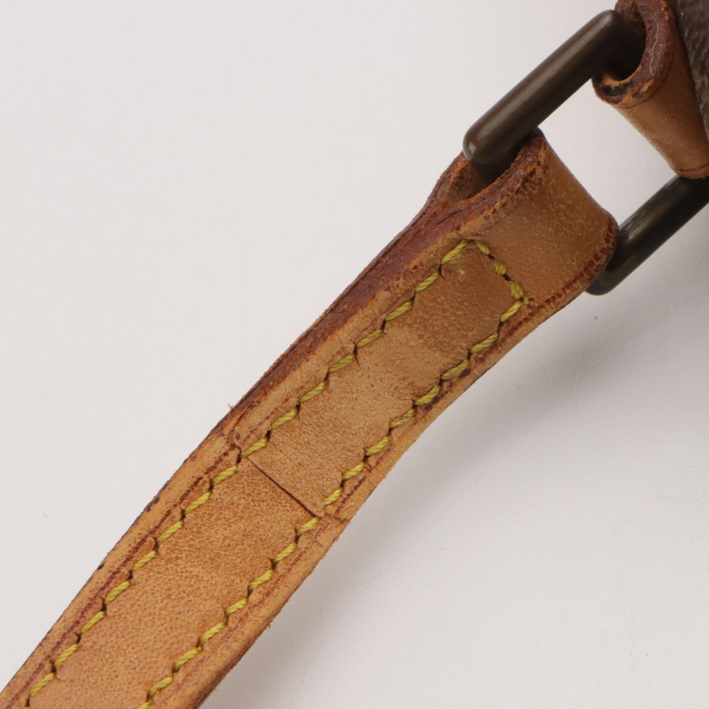 Louis Vuitton Saint Cloud PM in Monogram Canvas and Vachetta Leather