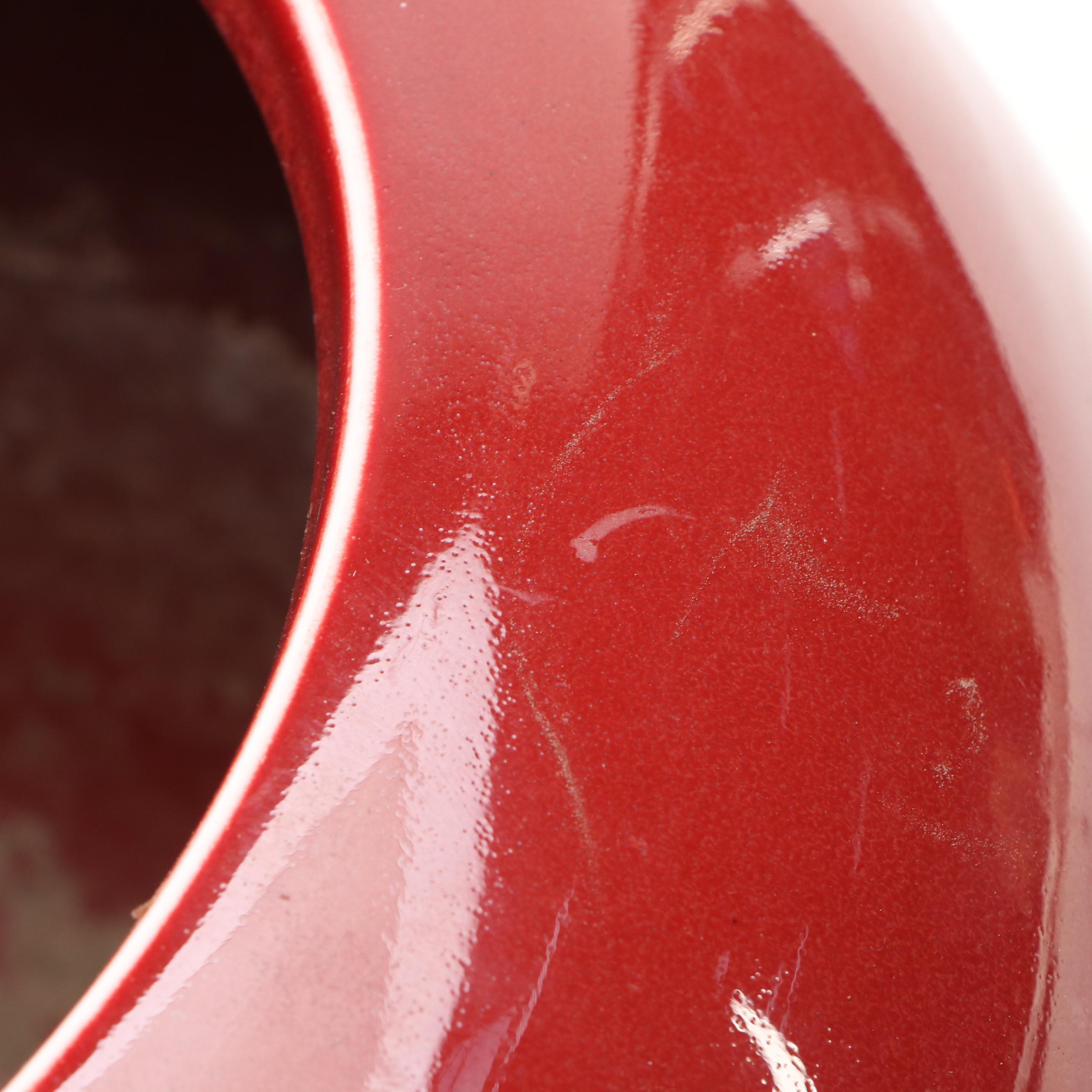 Southwestern Style Heartline Fetish Bear Cutout with Red Ceramic Vase