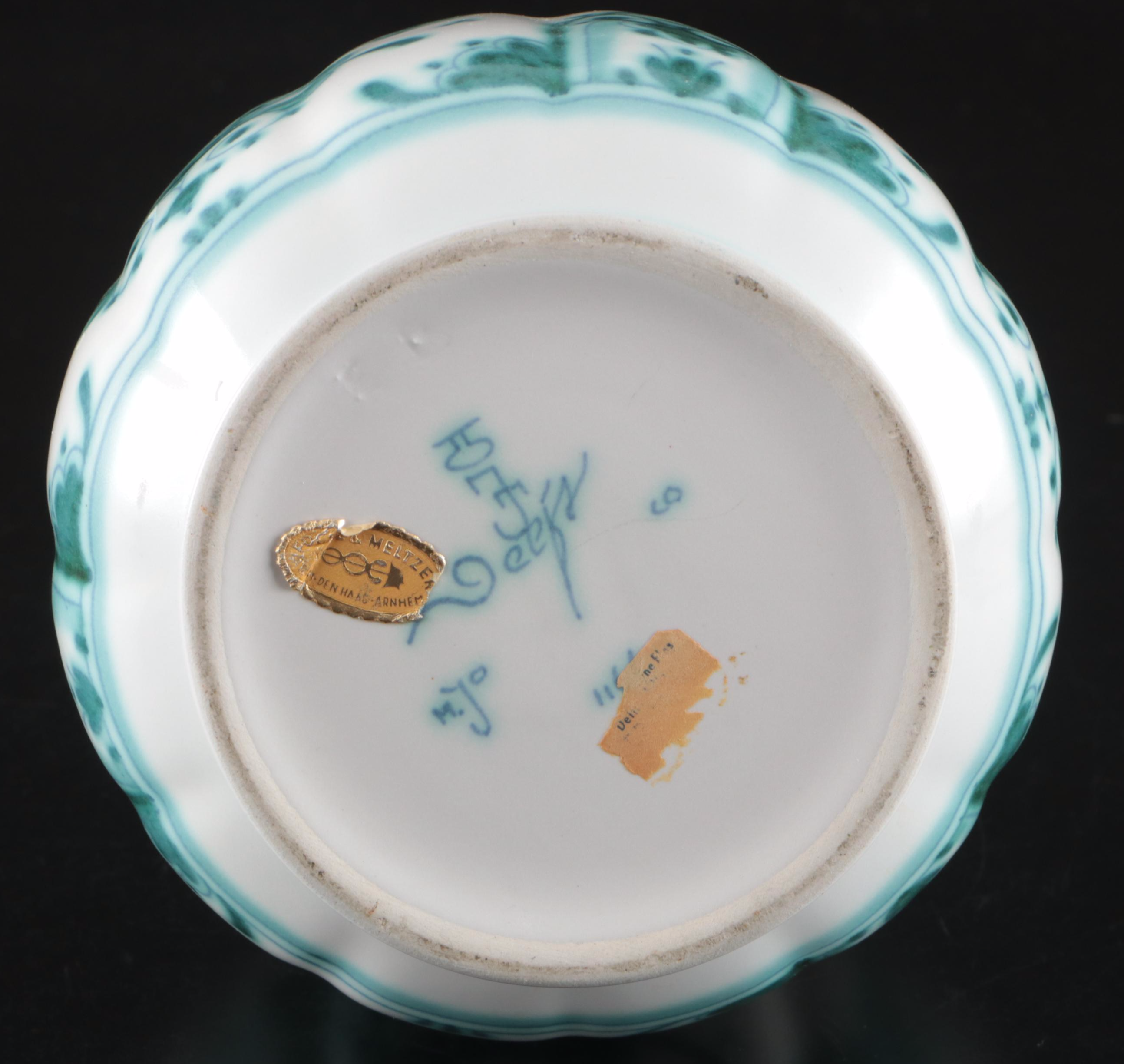 M. Jongsma for Royal Delft Vase, 1970