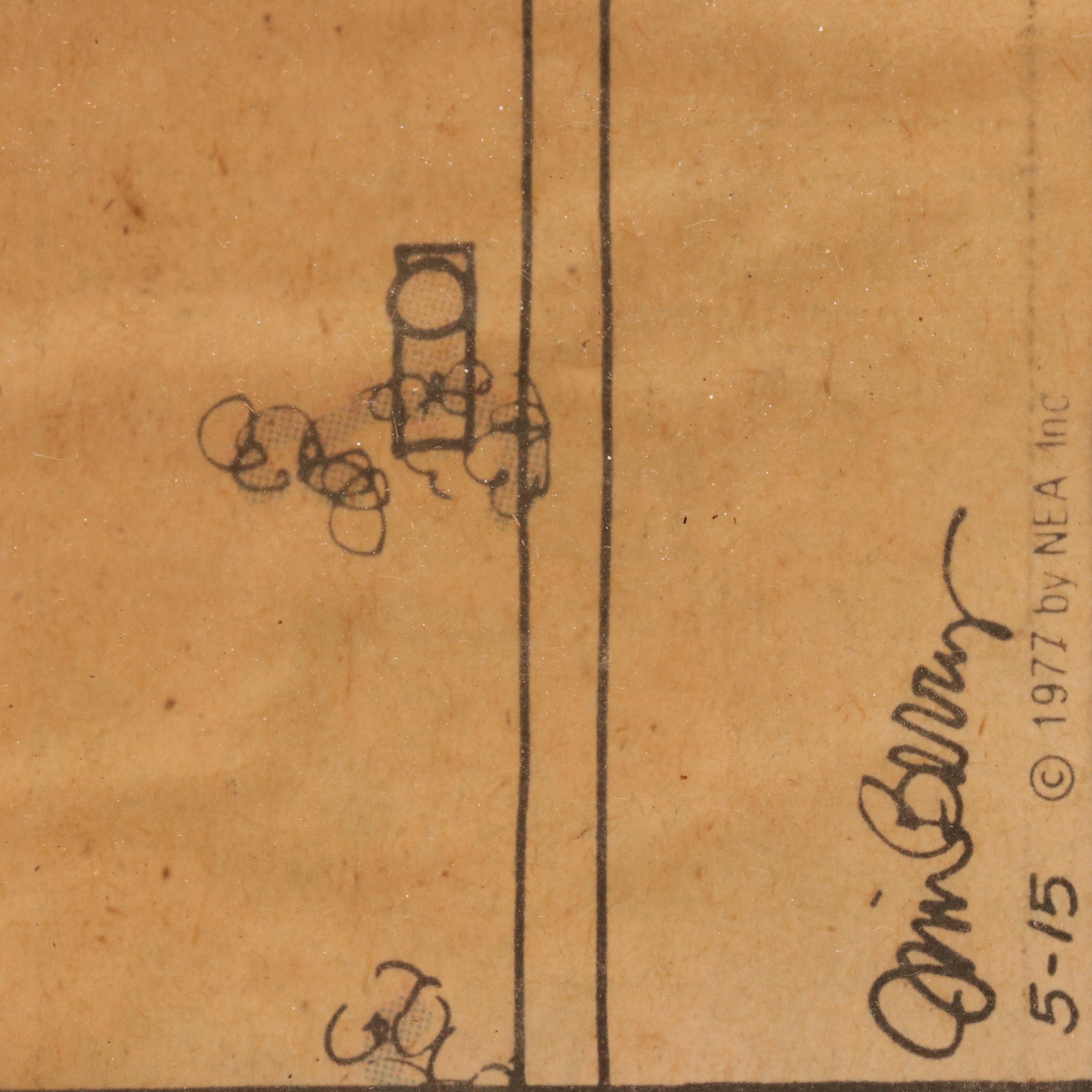 "Berry's World" Comic Strip After Jim Berry, 1977