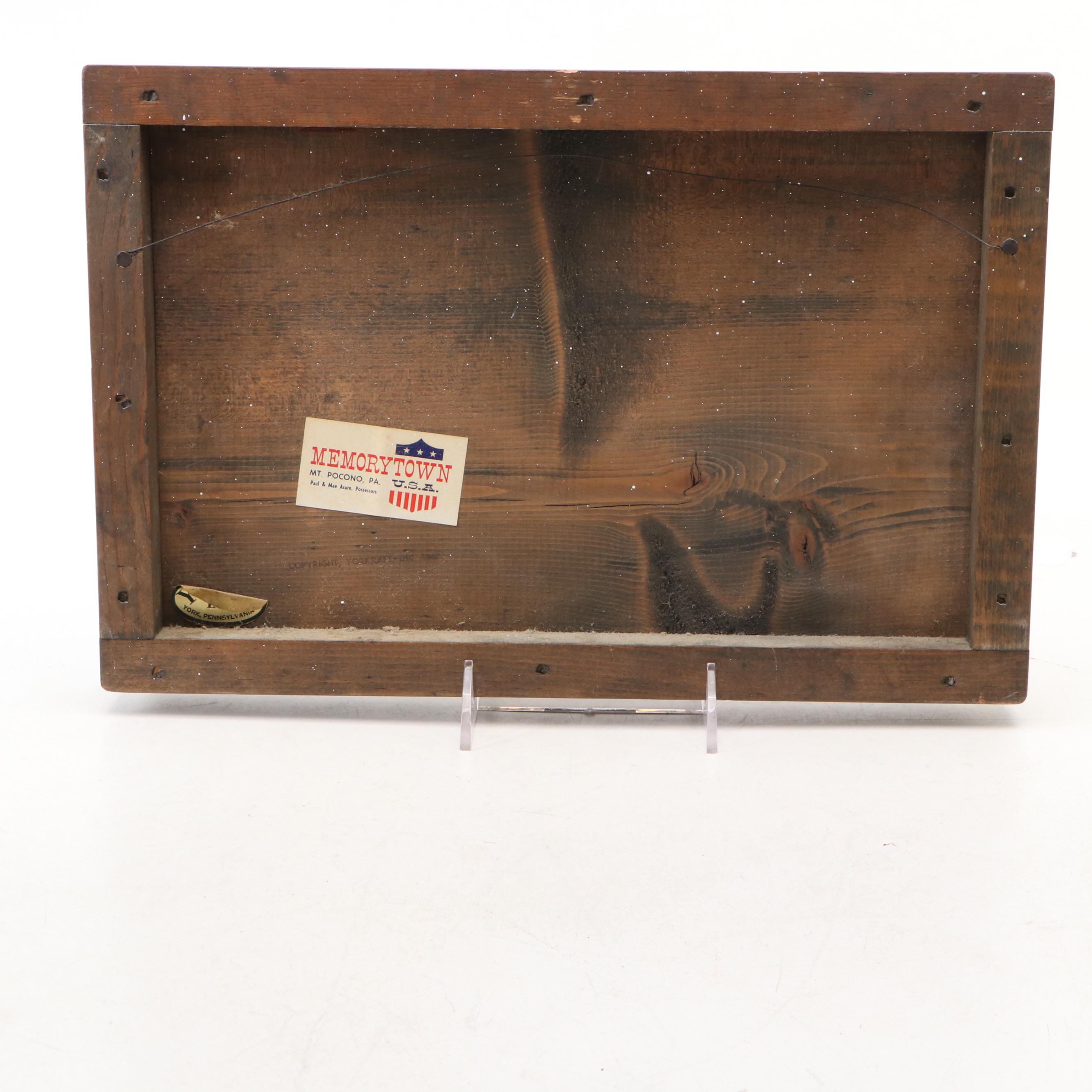 Yorkraft Handcrafted Sign with Duck Basket and Coffee Grinder