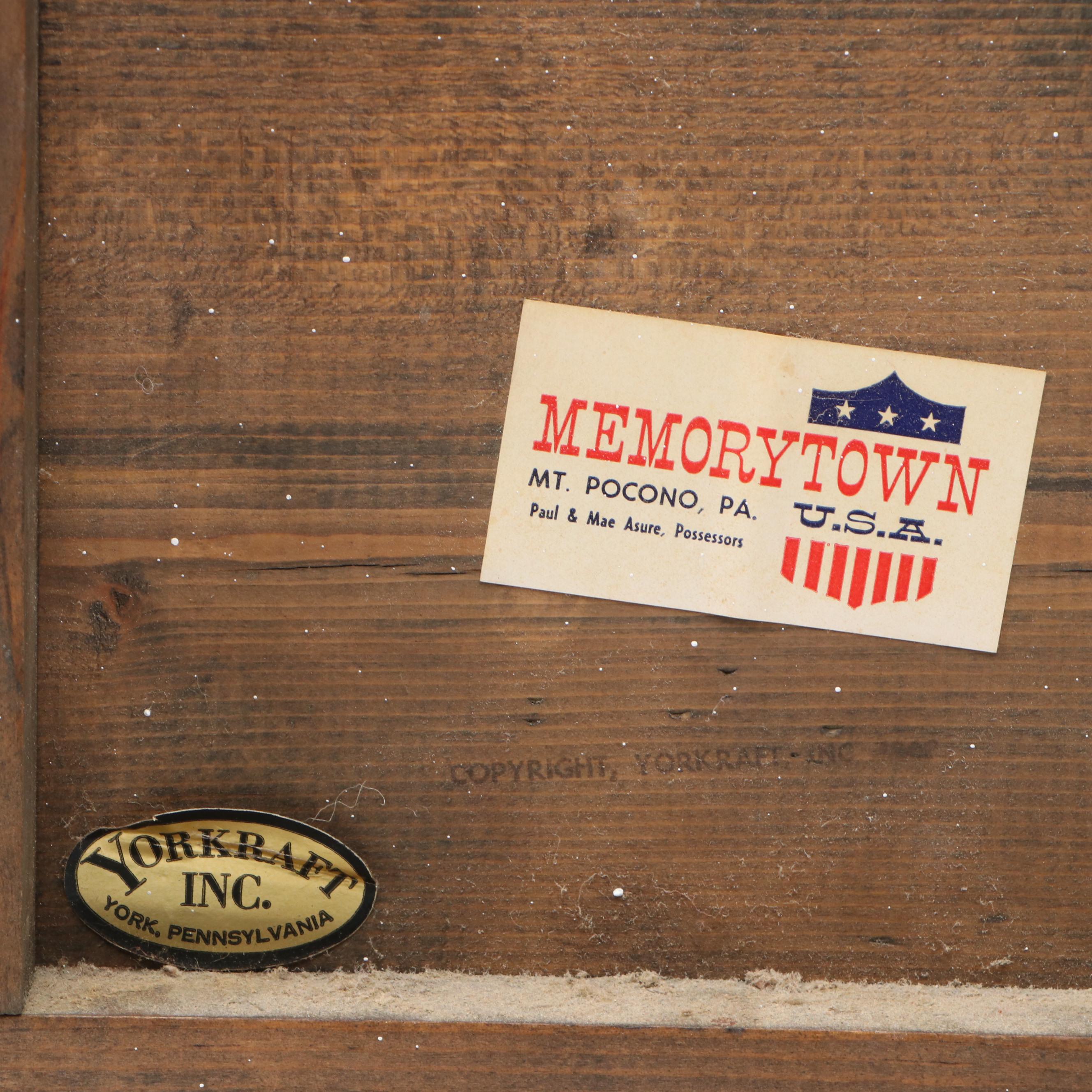 Yorkraft Handcrafted Sign with Duck Basket and Coffee Grinder