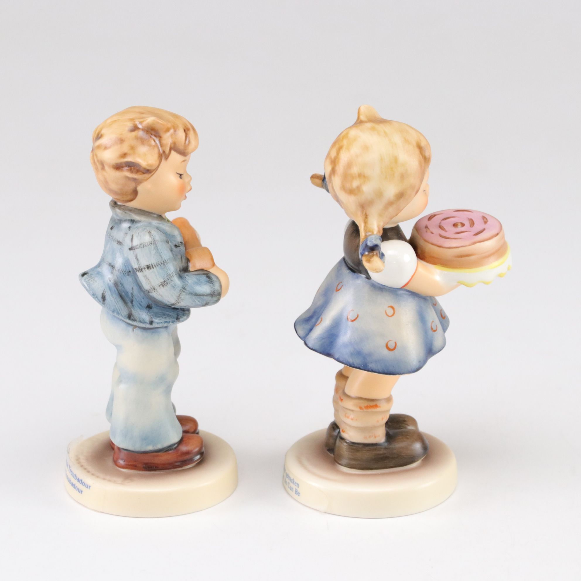 Goebel "Flower Girl" and "Strum Along" with More Hummel Porcelain Figurines