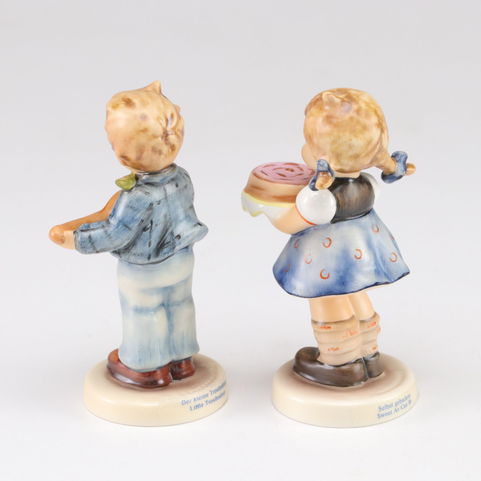 Goebel "Flower Girl" and "Strum Along" with More Hummel Porcelain Figurines