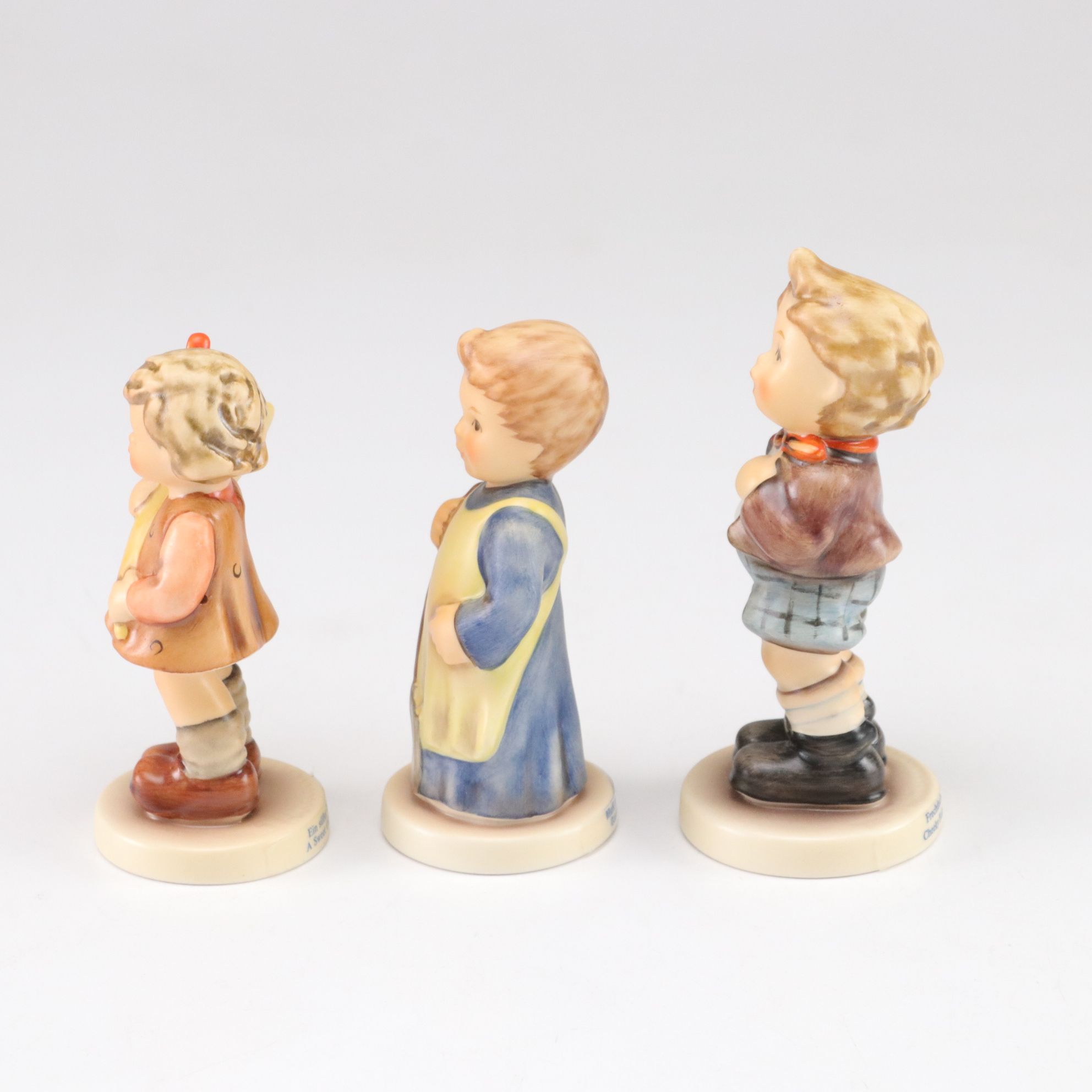 Goebel "Flower Girl" and "Strum Along" with More Hummel Porcelain Figurines