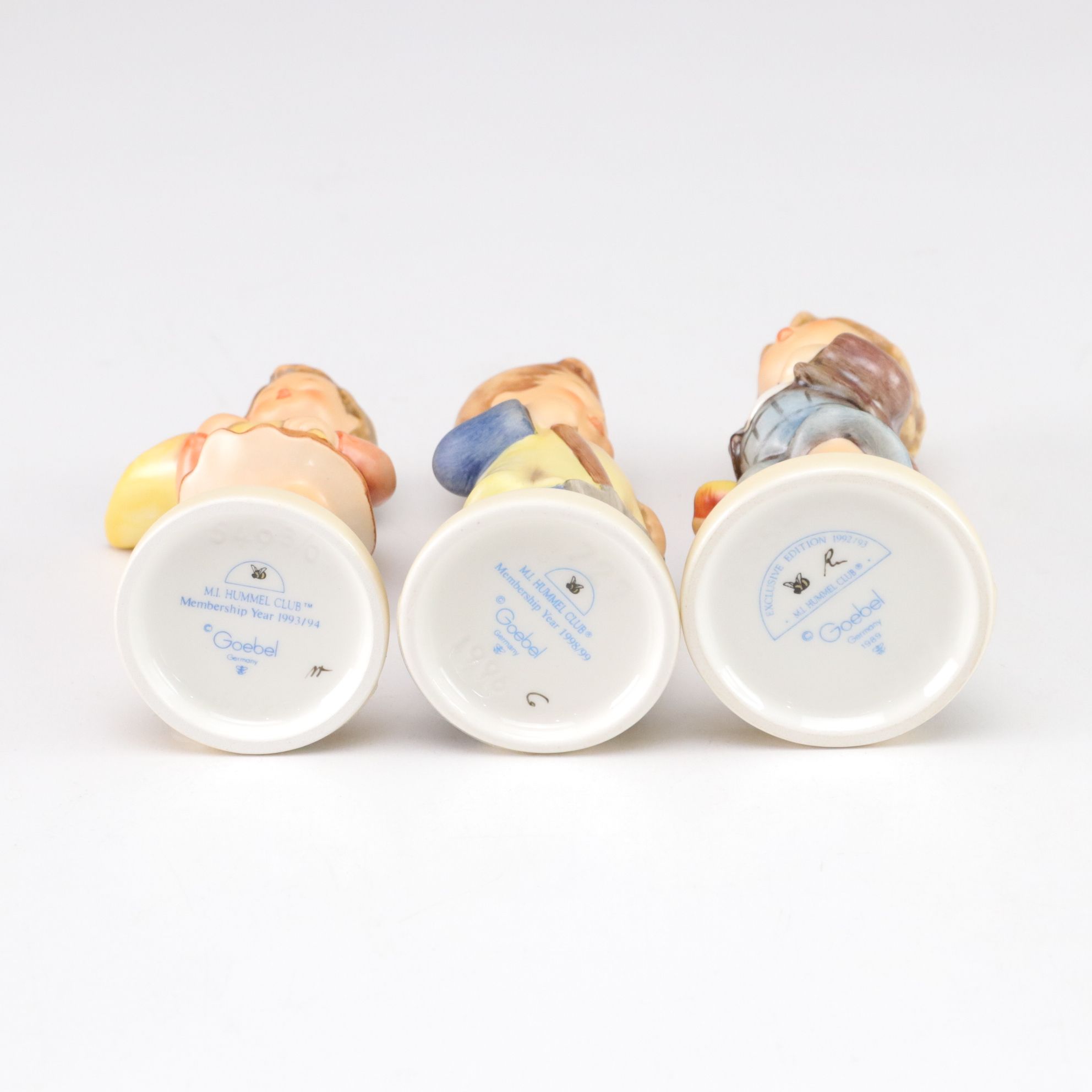 Goebel "Flower Girl" and "Strum Along" with More Hummel Porcelain Figurines