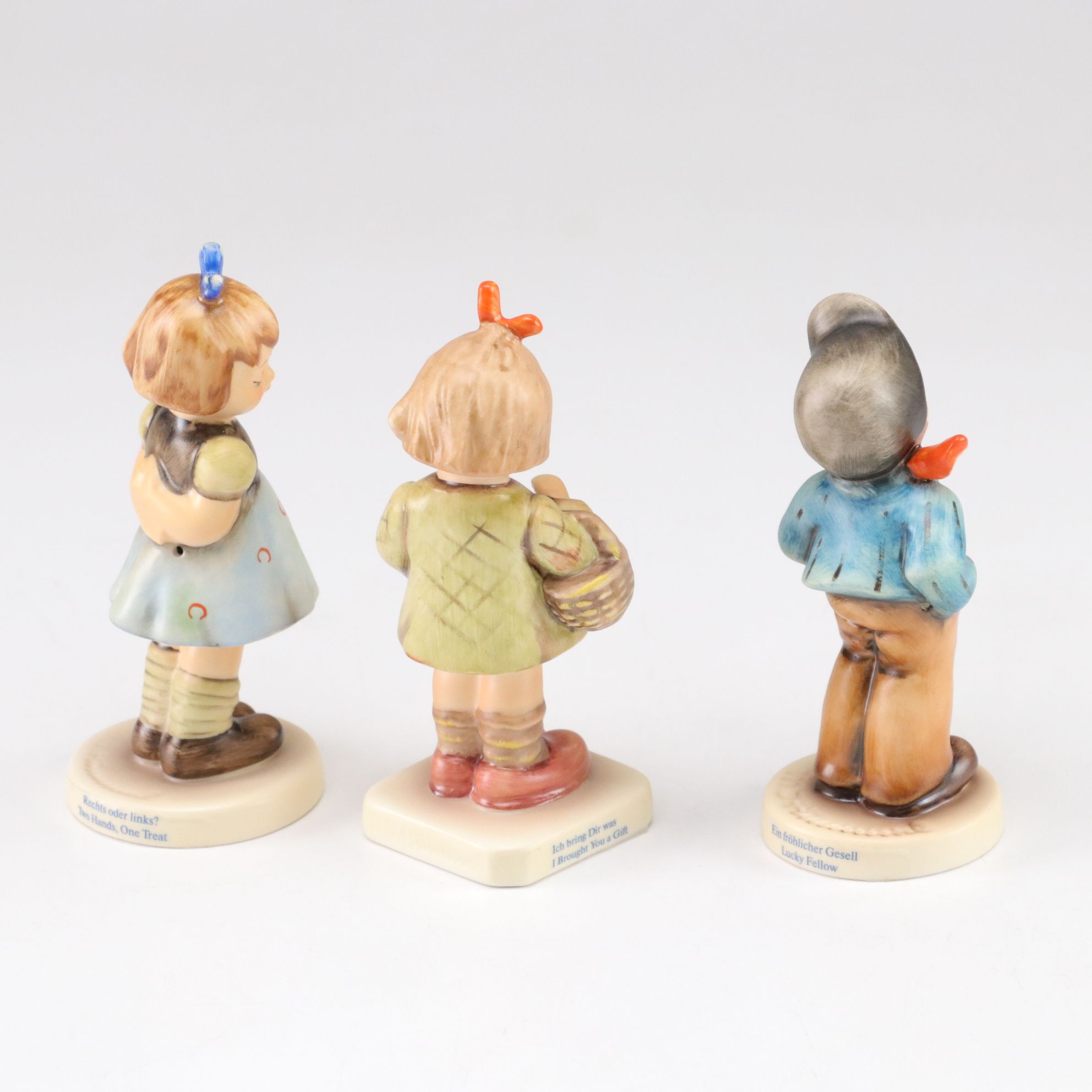 Goebel "Flower Girl" and "Strum Along" with More Hummel Porcelain Figurines