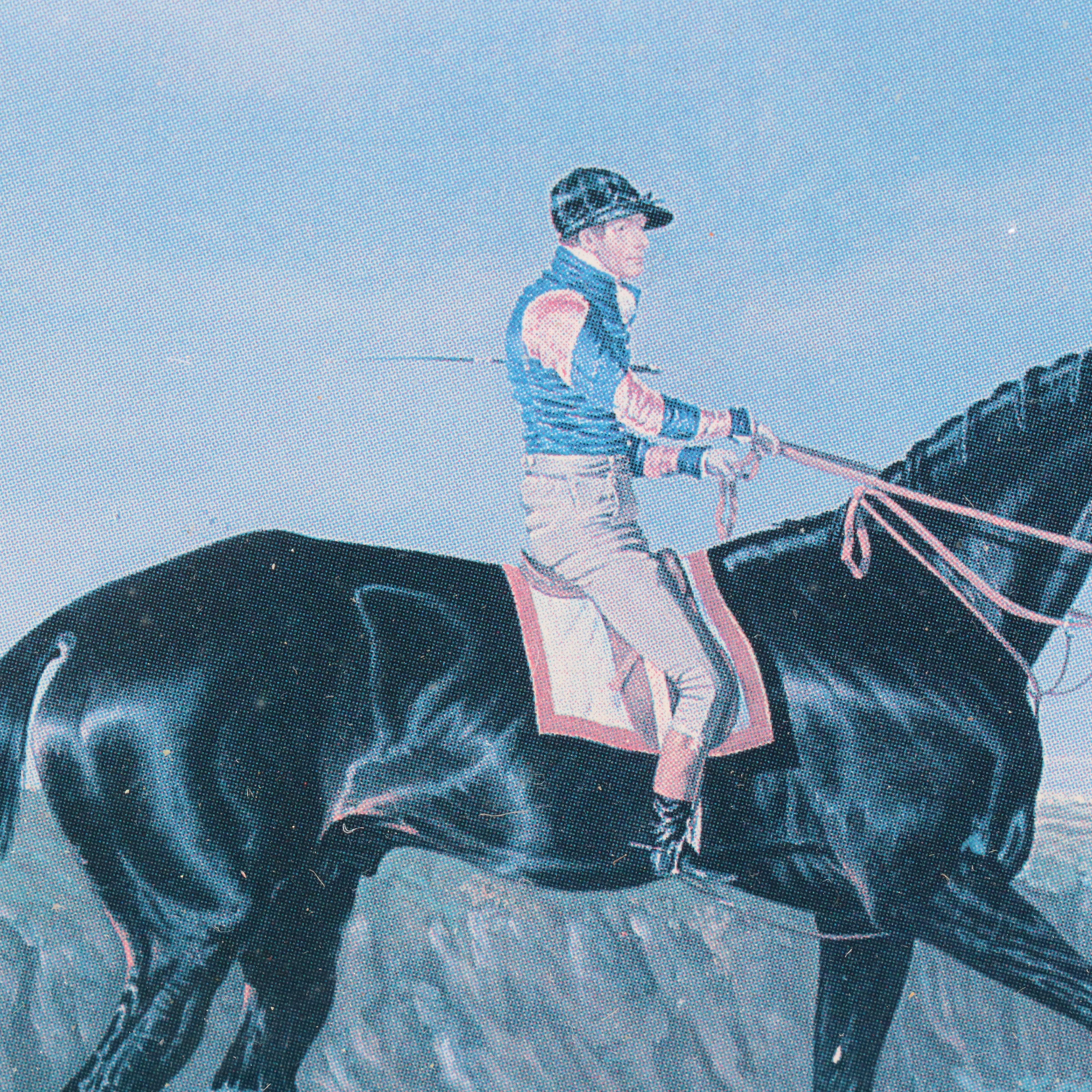 Pair of Equestrian Offset Lithographs After Charles Towne and J. F. Herring Sr.