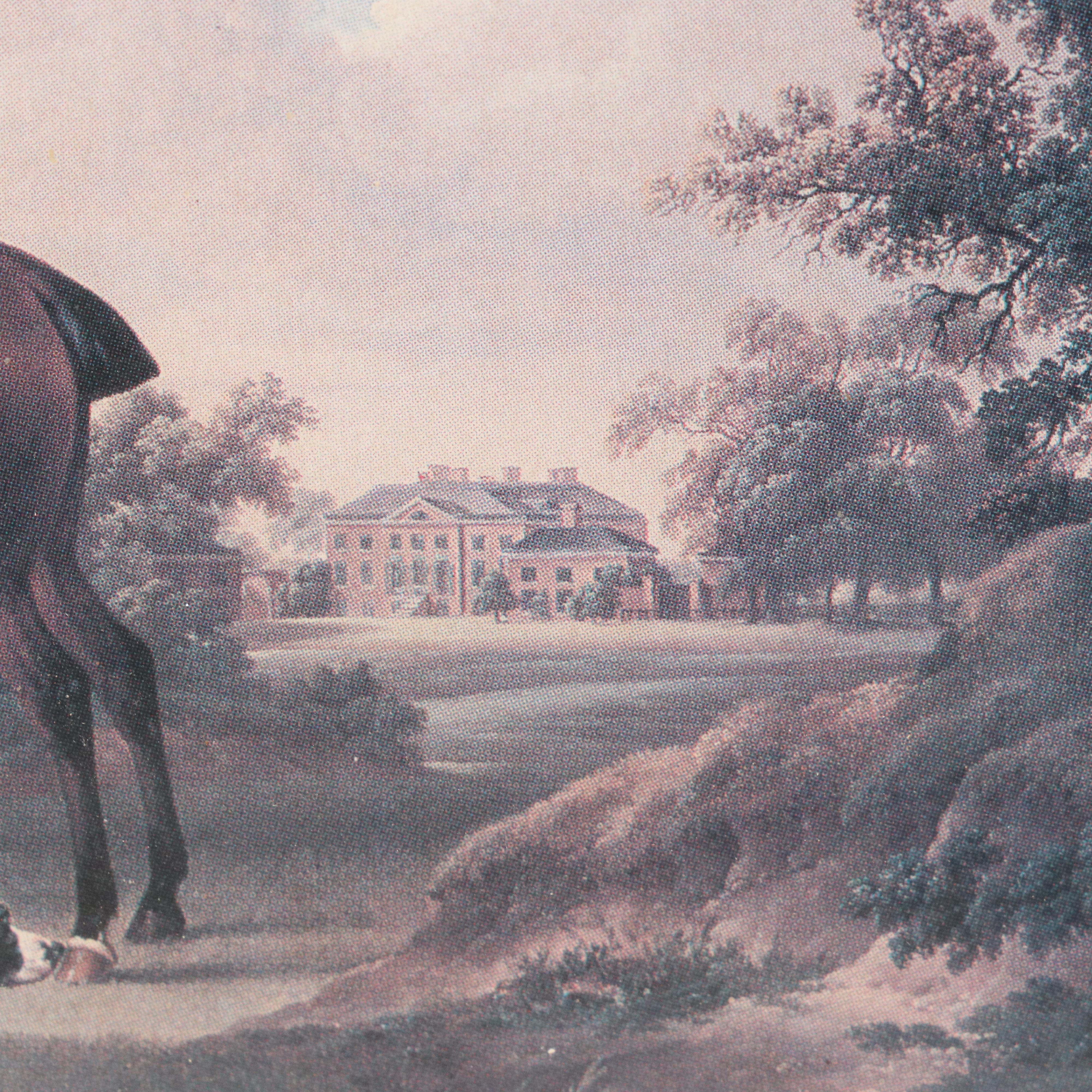 Pair of Equestrian Offset Lithographs After Charles Towne and J. F. Herring Sr.