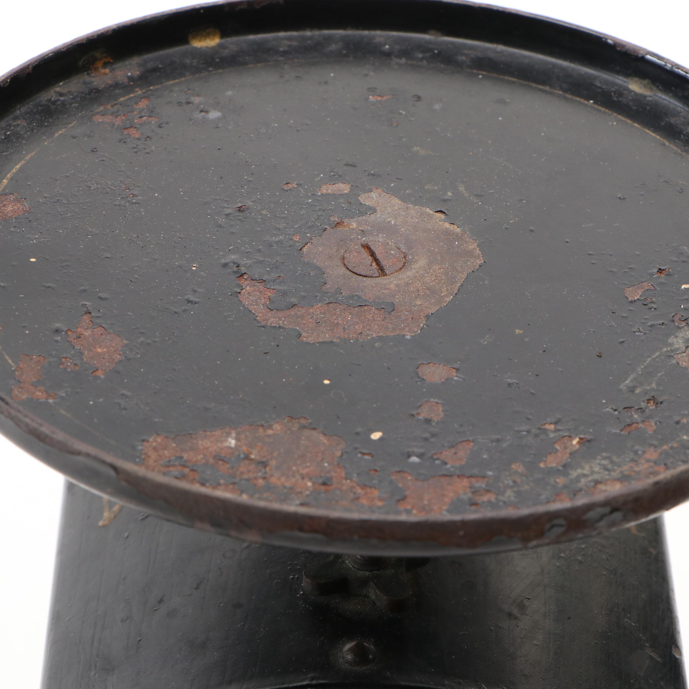 John Chatillon & Sons Metal Kitchen Scale, Late 19th Century