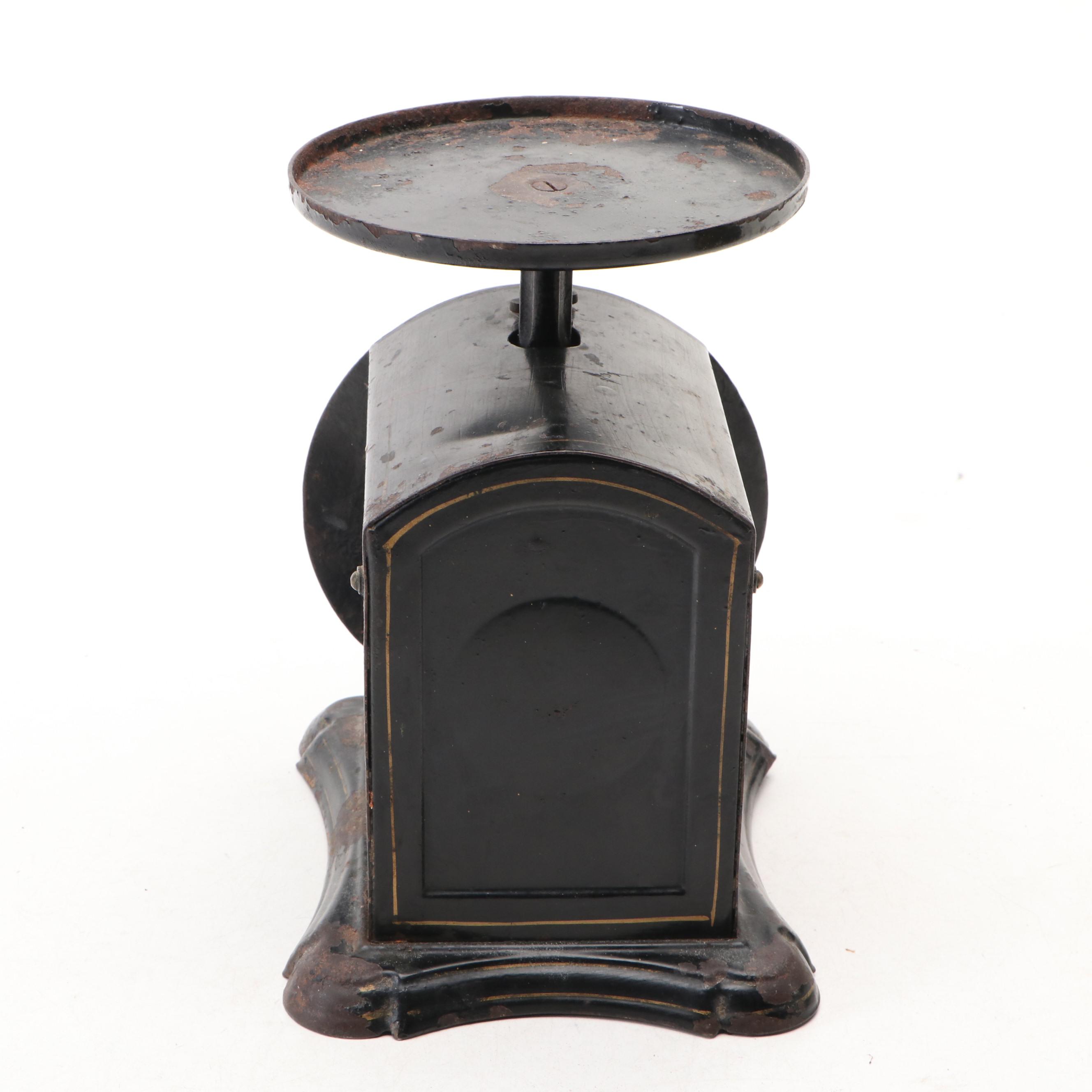 John Chatillon & Sons Metal Kitchen Scale, Late 19th Century