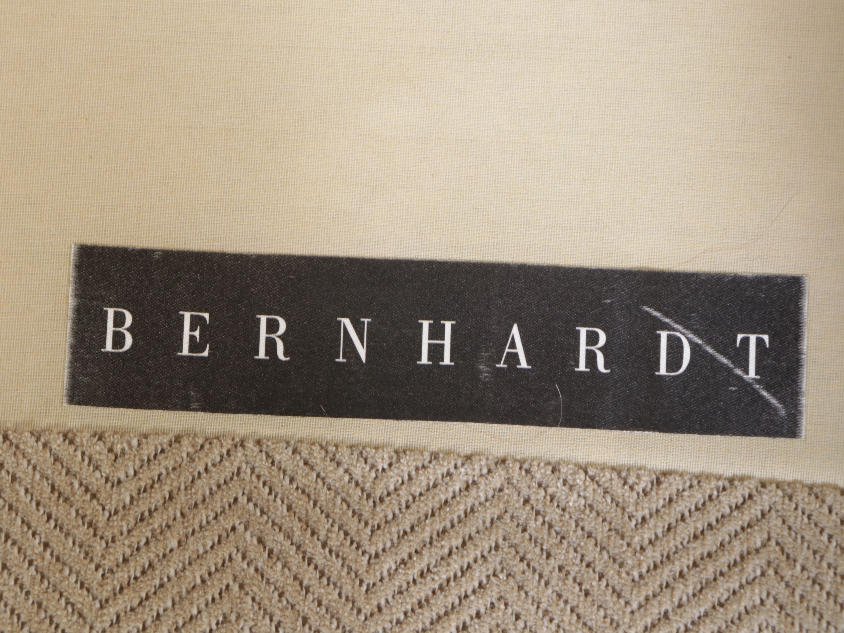 Bernhardt Two-Piece Sectional Sofa with Nailhead Trim