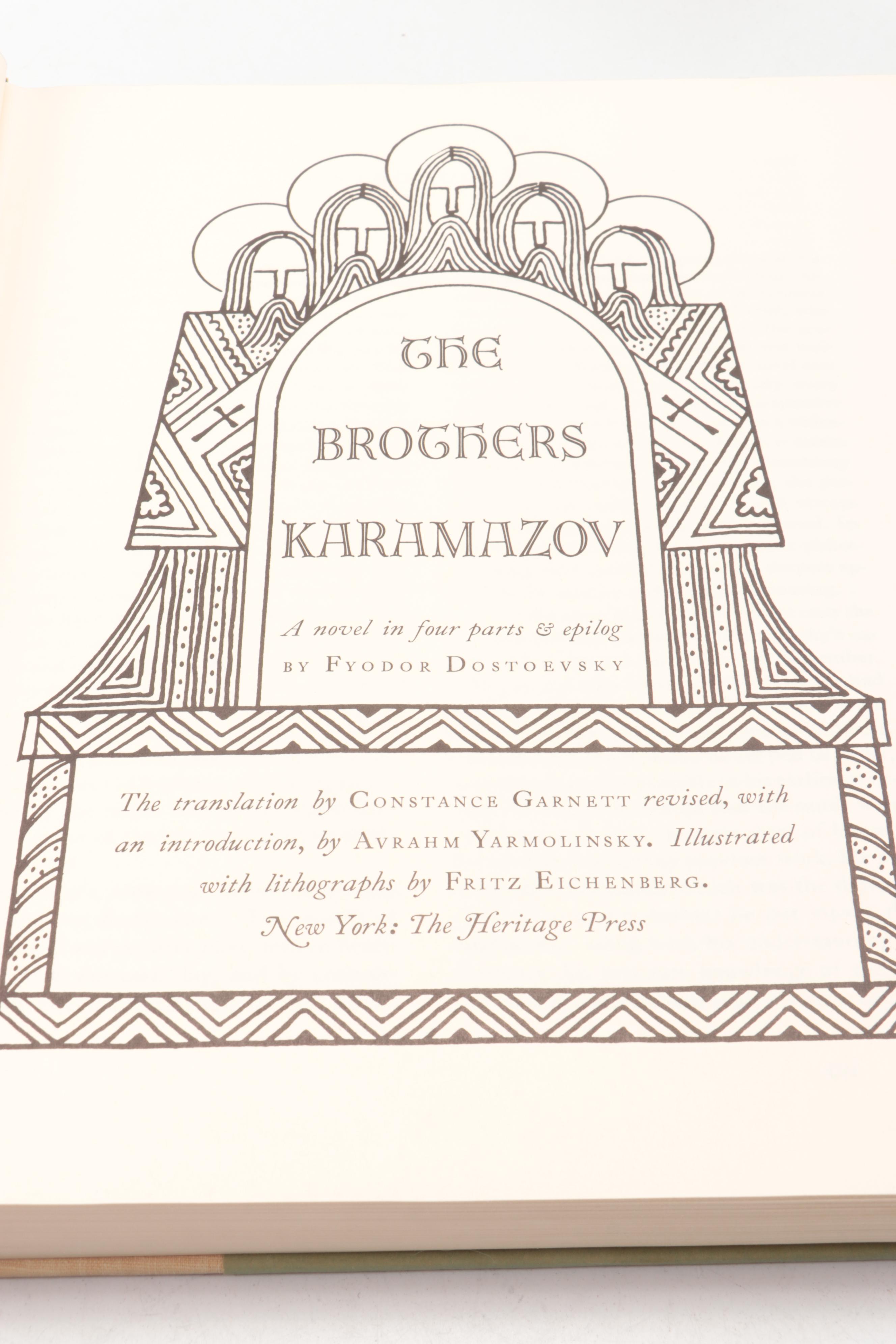 Heritage Press "Anna Karenina," "Brothers Karamazov," and More Russian Classics