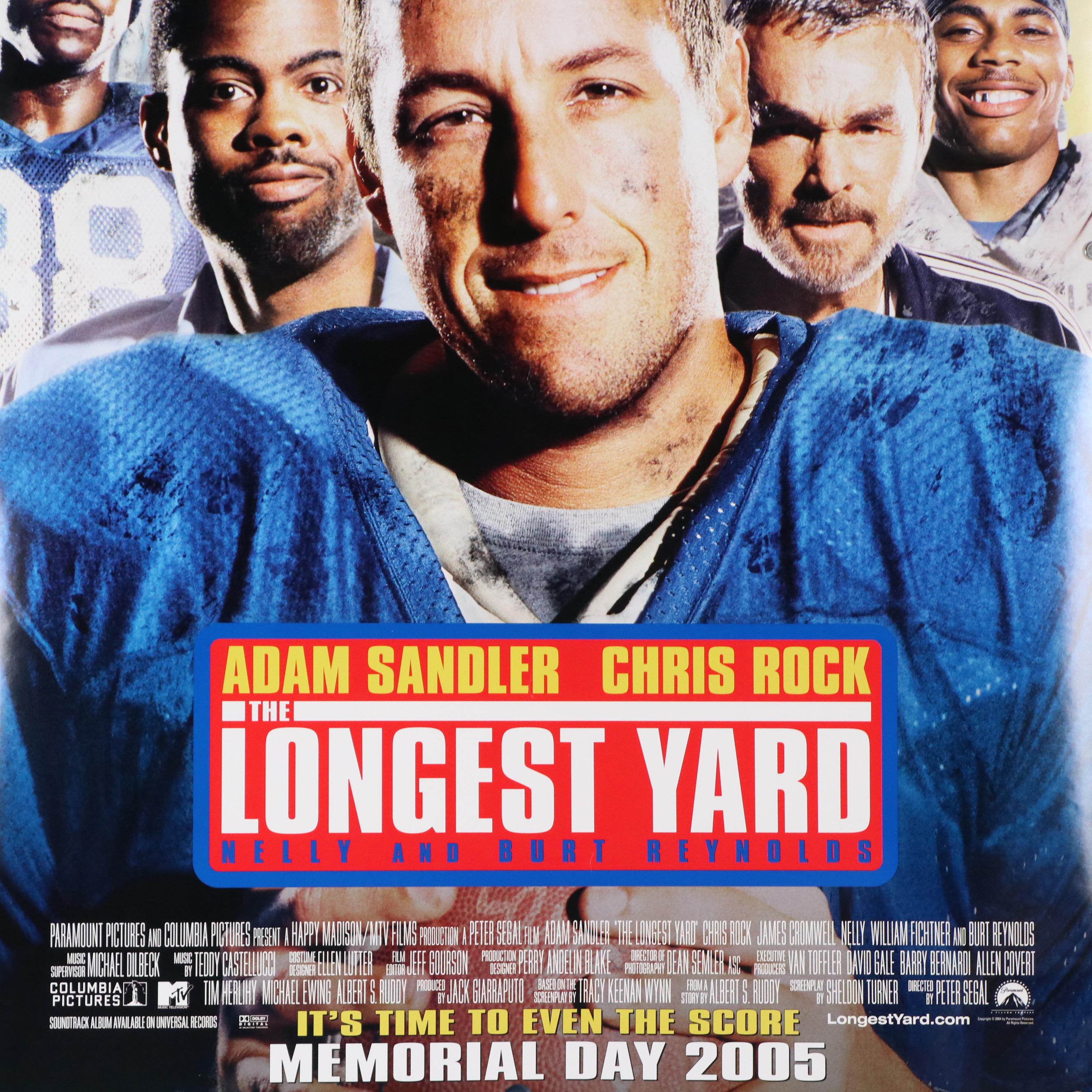 "The Longest Yard" Offset Lithograph Movie Poster, 21st Century