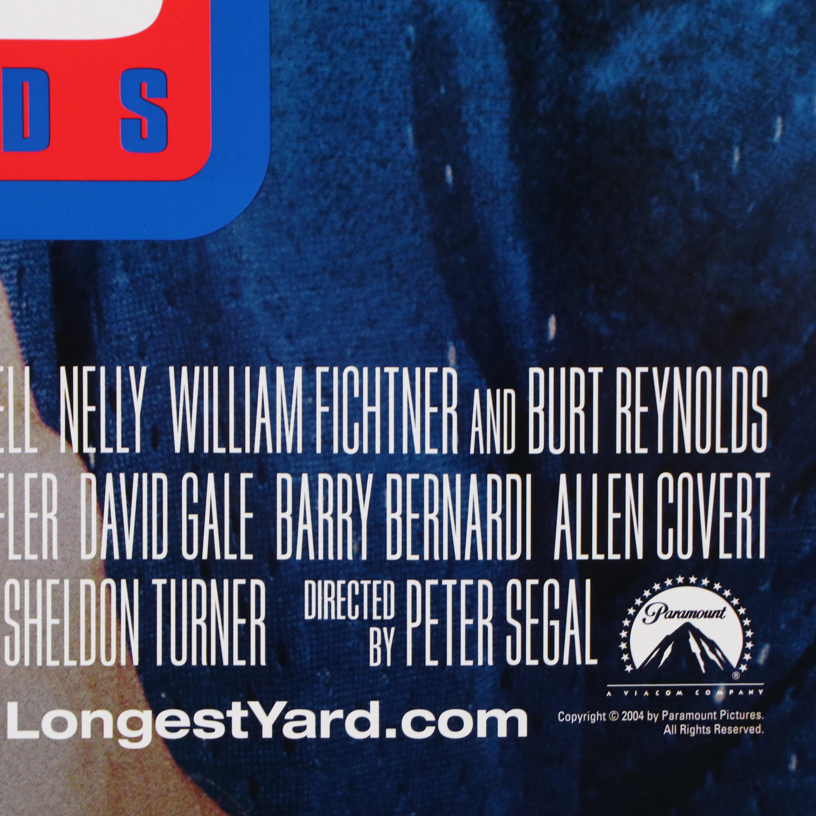 "The Longest Yard" Offset Lithograph Movie Poster, 21st Century